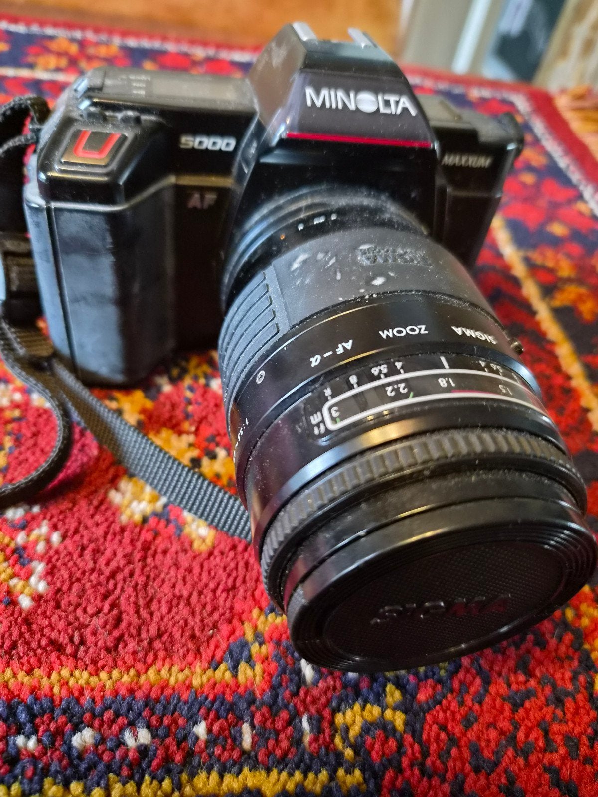 werkende minolta camera, Ophalen of Verzenden, Spiegelreflex, Minolta