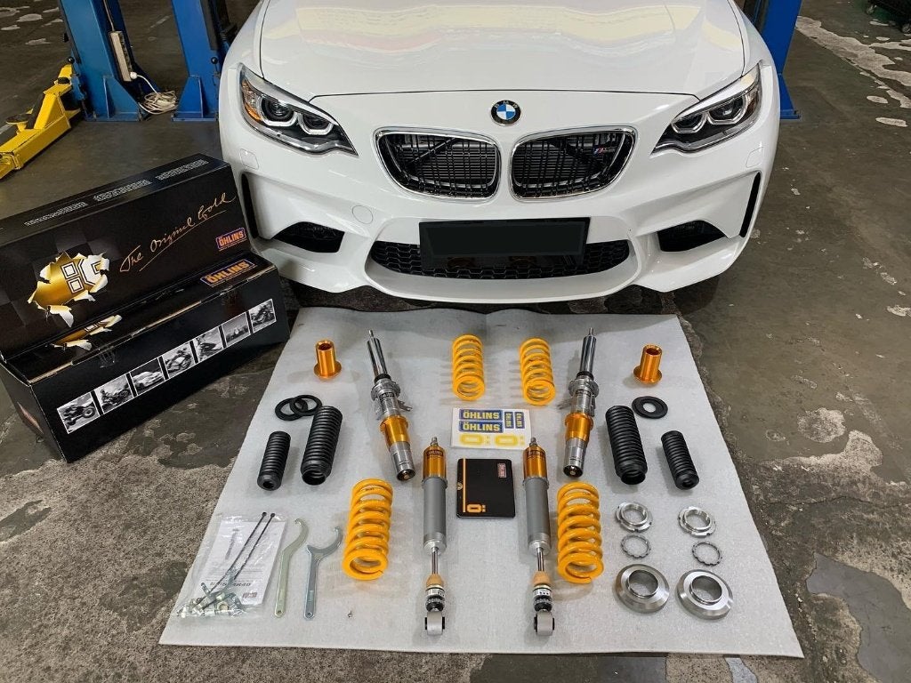 Ohlins DFV schroefset verlaging - M2 M3 M4 F80 F82 F87 F82