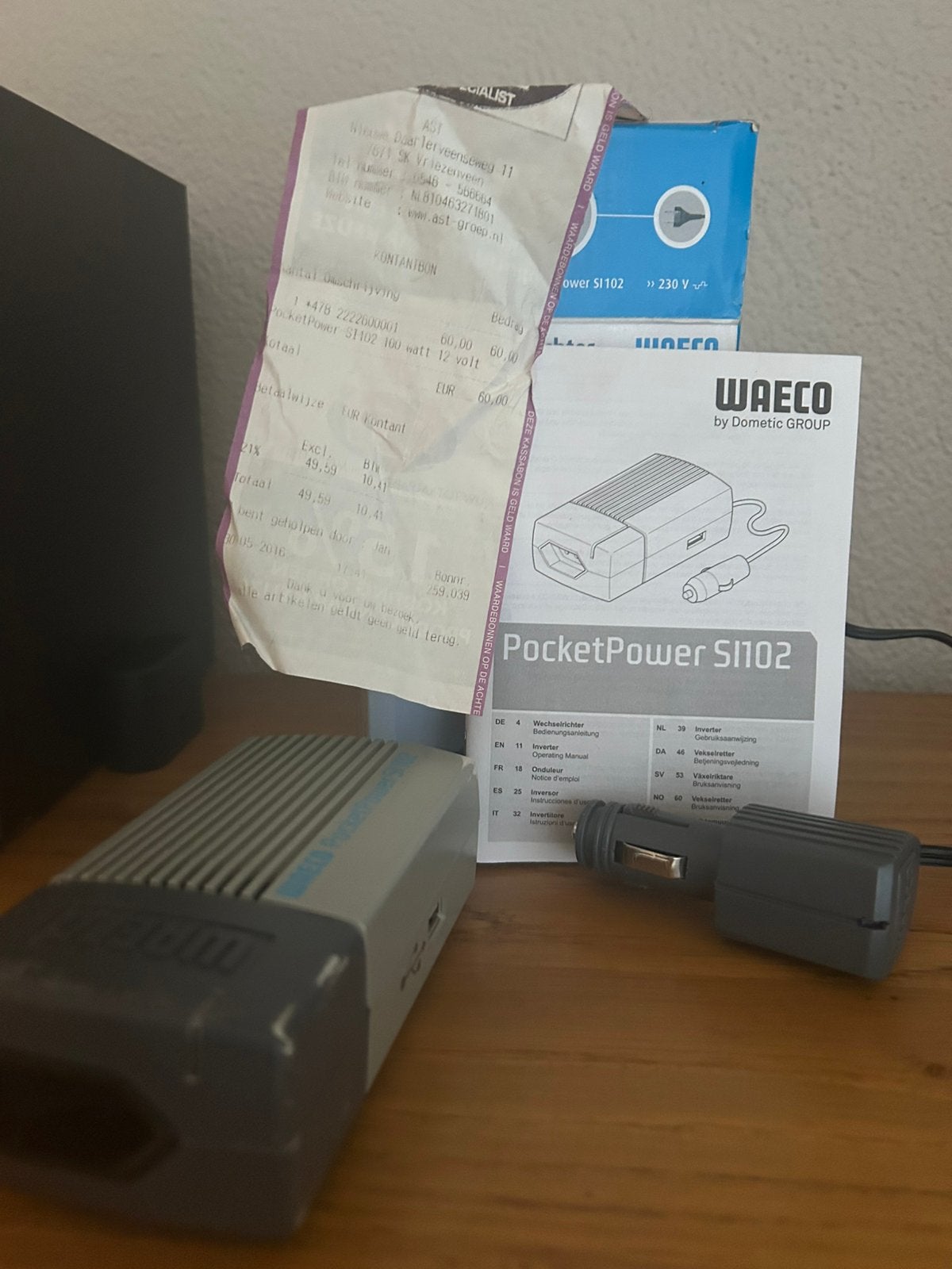 Omvormer van 12 volt naar 220 volt, Ophalen, Smart