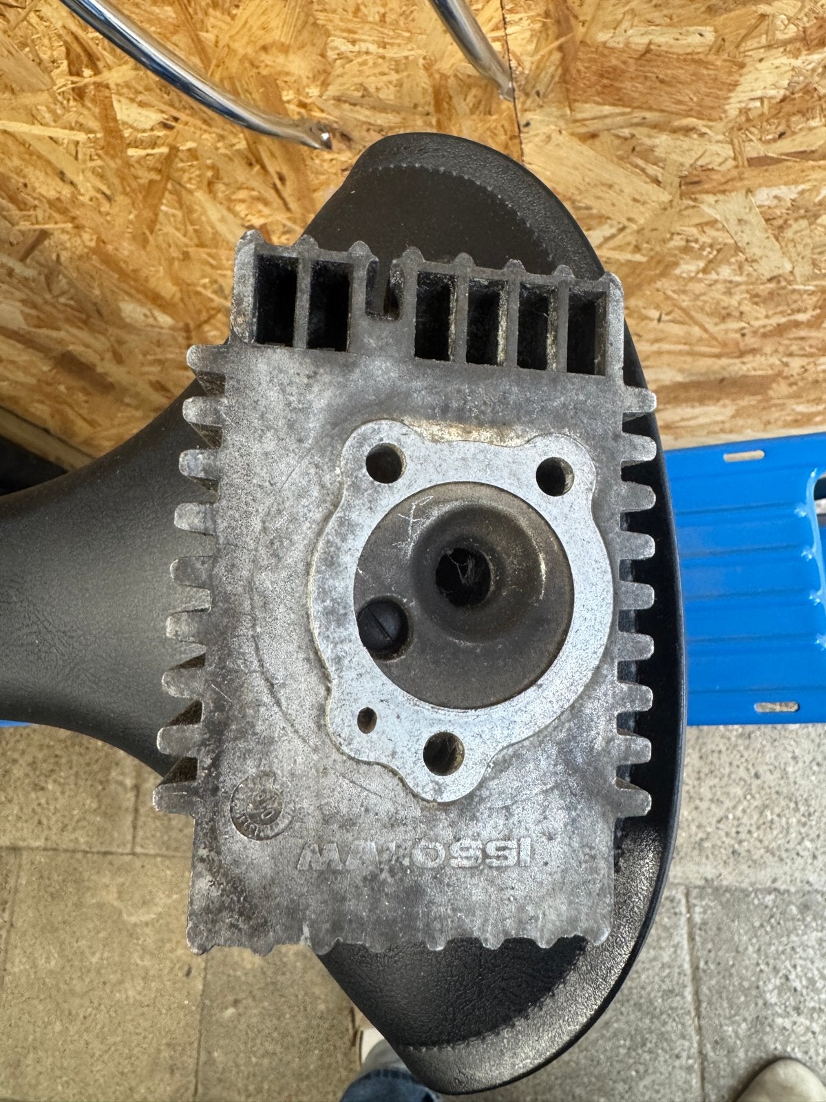 Malossi 70cc Cilinderkop Vespa Piaggio Ciao Si Citta Bravo, Ophalen of Verzenden, Gebruikt, Cilinder