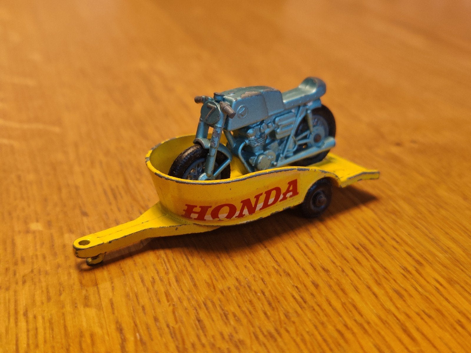 Matchbox Honda Motorcycle+ Trailer, Ophalen of Verzenden, Nieuw