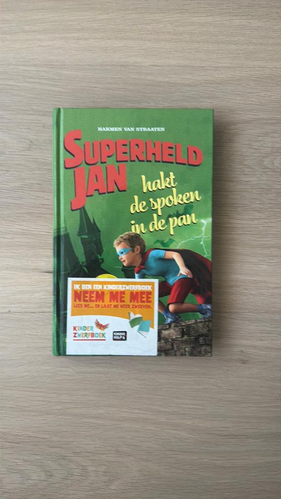 Harmen van Straaten - Superheld Jan hakt de spoken in de pan, Ophalen, Fictie algemeen, Harmen van Straaten, Zo goed als nieuw