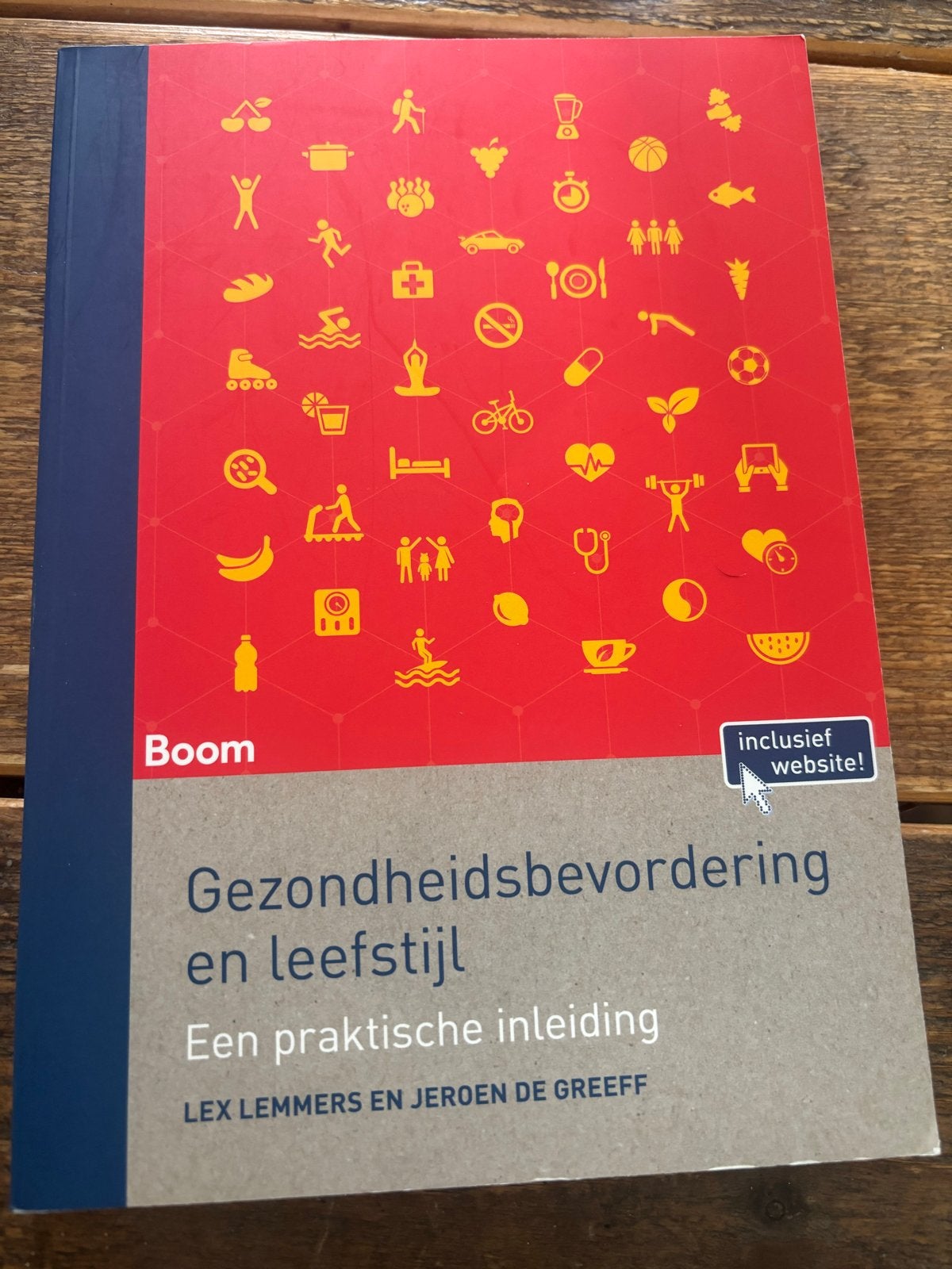 Lex Lemmers - Gezondheidsbevordering en leefstijl, Boeken, Ophalen of Verzenden, Zo goed als nieuw, Lex Lemmers; Jeroen de Greeff