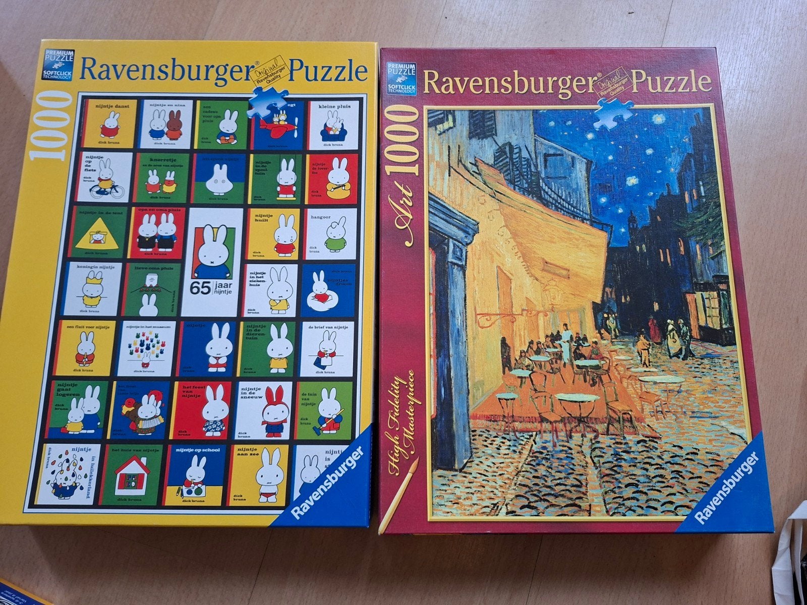 puzzel ravensburger 1000 stukjes, Ophalen, 500 t/m 1500 stukjes, Zo goed als nieuw