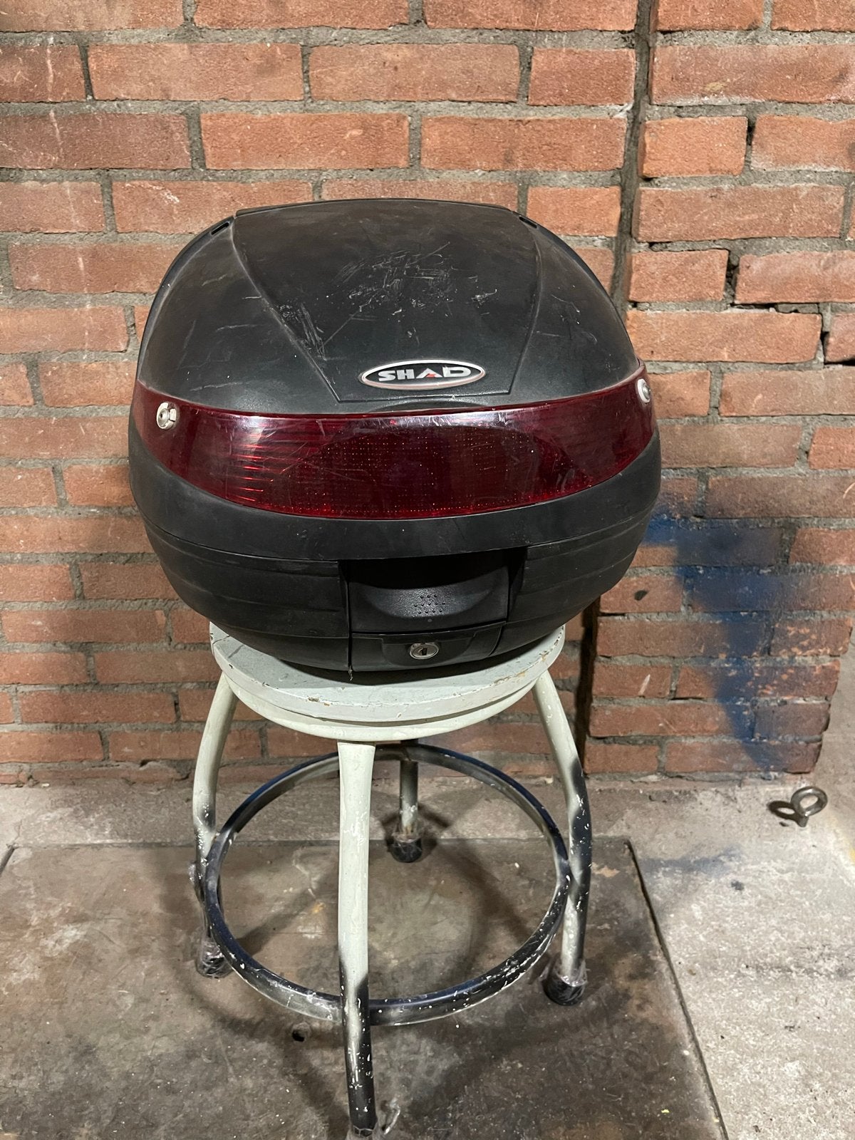 Shad SH29 Topkoffer met 2 sleutels en 2 onderplaten, Motoren, Ophalen, Gebruikt