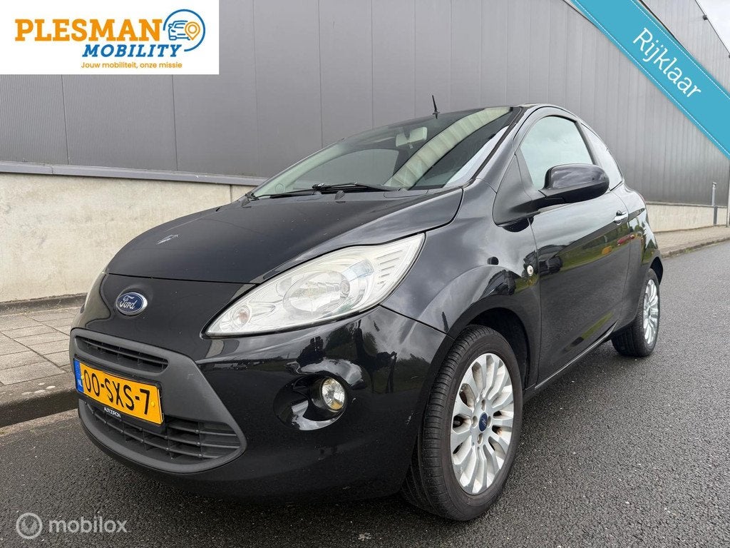 Ford Ka 1.2 Titanium X start/stop Airco., Voorwielaandrijving, Euro 5, Stof, Gebruikt