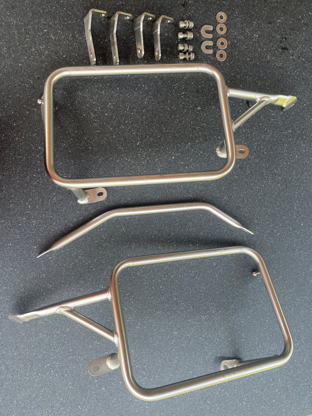 Touratech BMW 1200/1250 GS(A) zijkoffer rek, Ophalen of Verzenden, Gebruikt