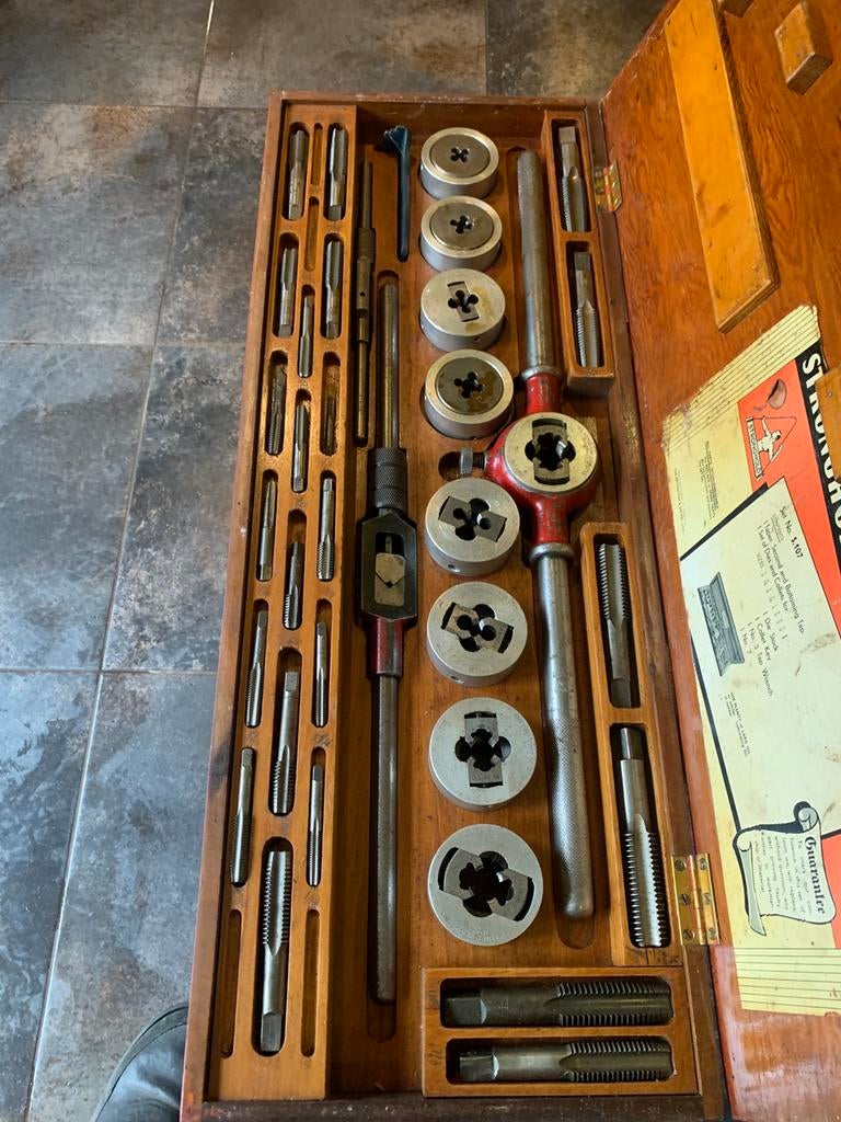 Tap set inches, Ophalen of Verzenden, Gebruikt