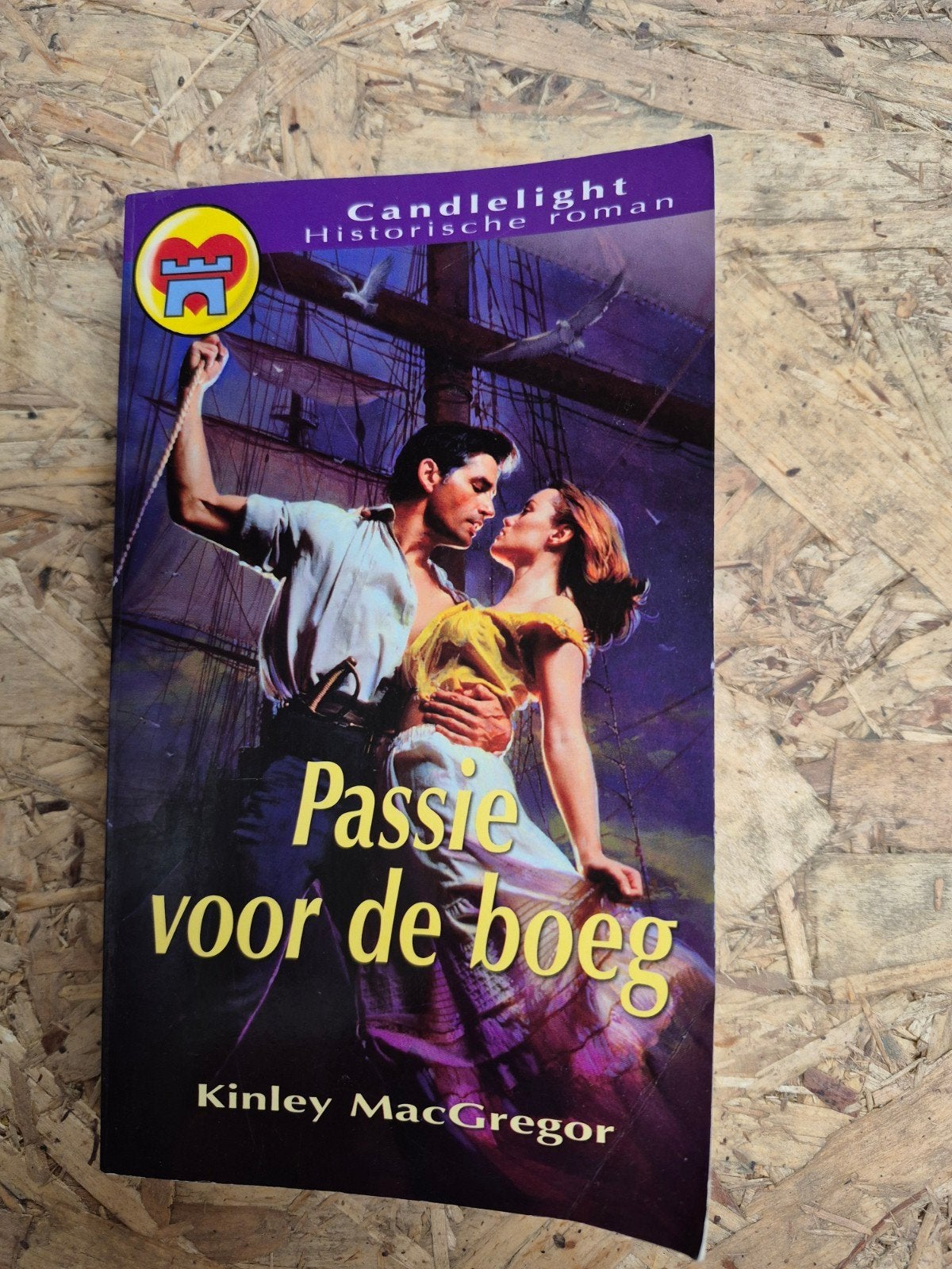 Candelight Historische roman Passie voor de boeg - Kinley Ma, Ophalen of Verzenden, Gelezen