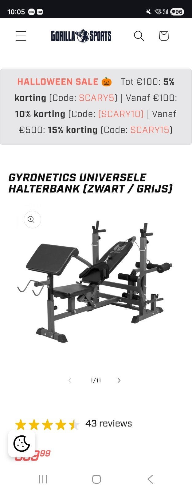 Halterbank, Ophalen, Zo goed als nieuw, Krachtstation