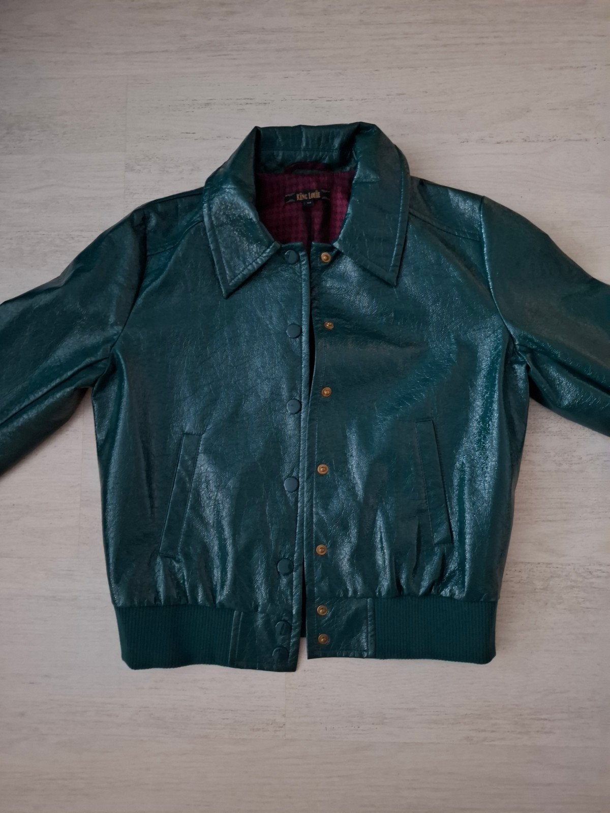 King louie isa jacket Bomberjack - Maat M, Maat 38/40 (M), Ophalen of Verzenden, Onbekend, Gedragen