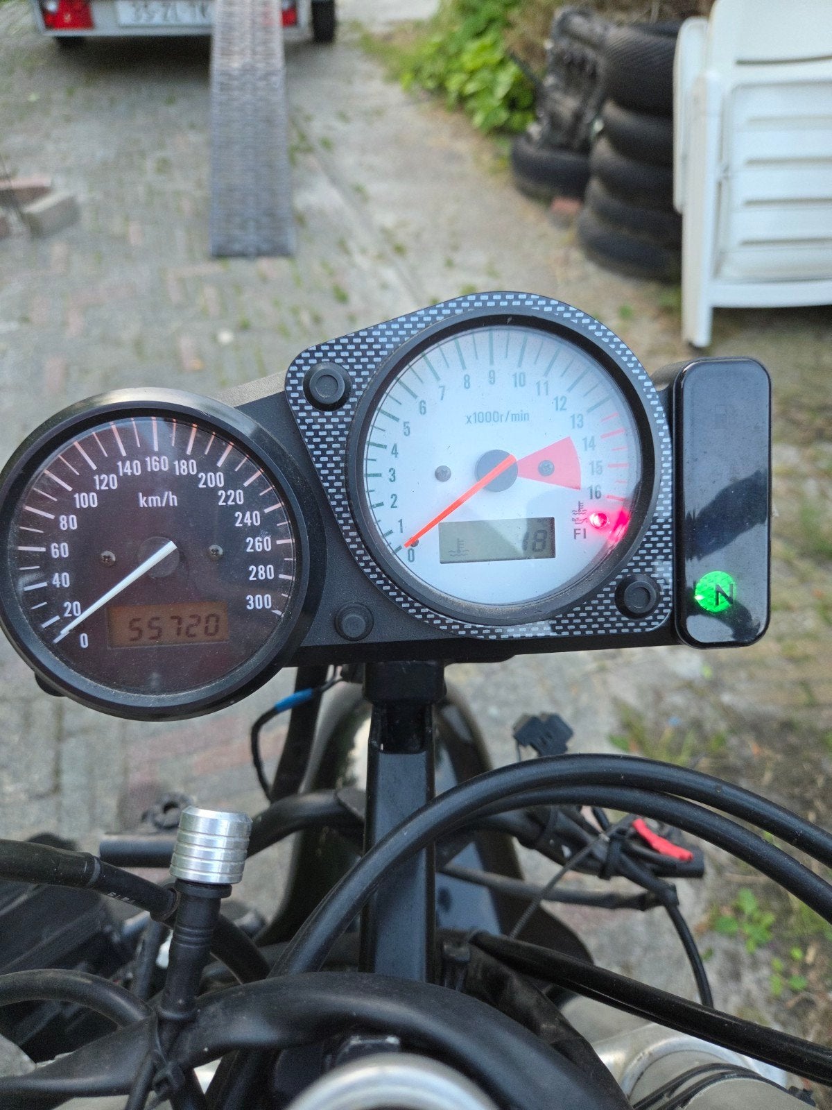 Tellerunit Suzuki gsxr 750 srad injectie, Ophalen of Verzenden, Gebruikt