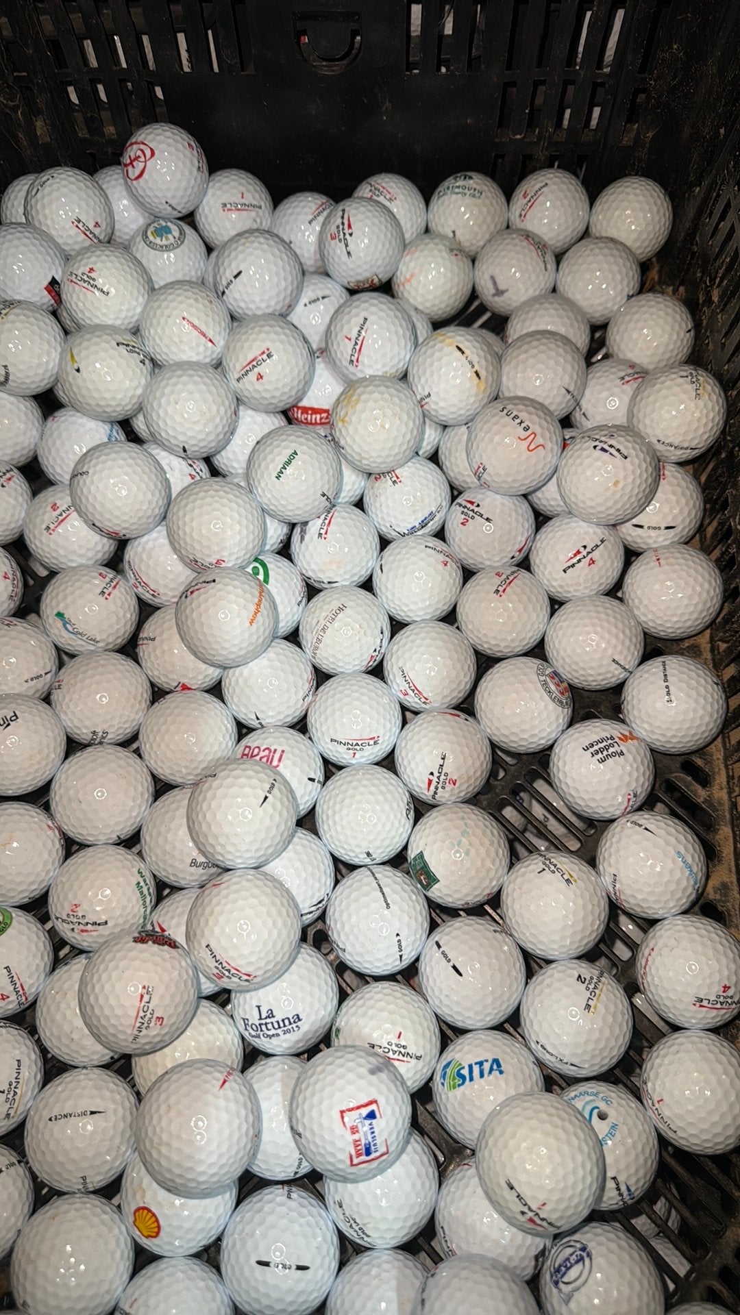 Pinnacle gold golfballen 100 stuks AAAA kwaliteit, Ophalen of Verzenden, Zo goed als nieuw, Bal(len)