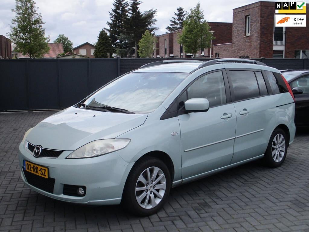 Mazda 5 1.8 Executive 7 Persoons Airco Navi Camera !, Auto's, Mazda, Stof, Gebruikt, 4 cilinders, Origineel Nederlands