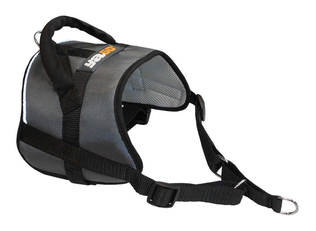 AIMÉ Education Anti-trek Harnas Grijs Borst 69-80 cm KOOPJE!, Ophalen of Verzenden, Nieuw, Hondentuig