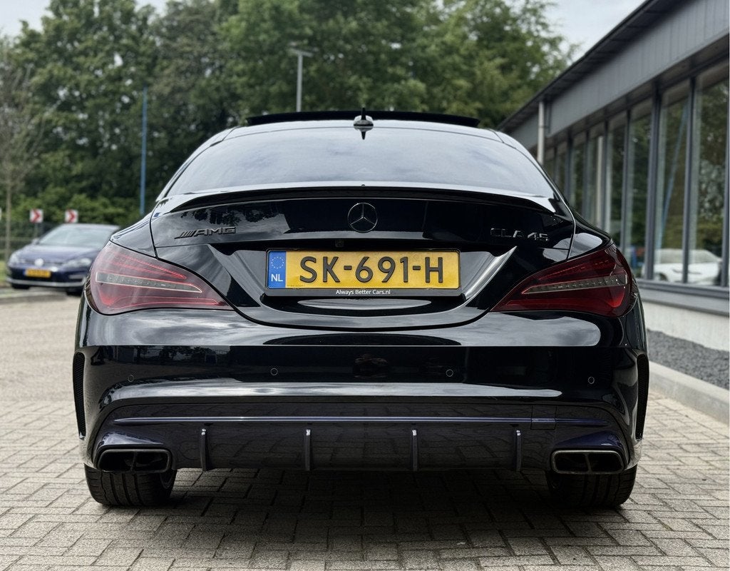Mercedes-Benz CLA-Klasse AMG 45 4MATIC Ambition Pano, Auto's, Automaat, CLA, Gebruikt, 4 cilinders