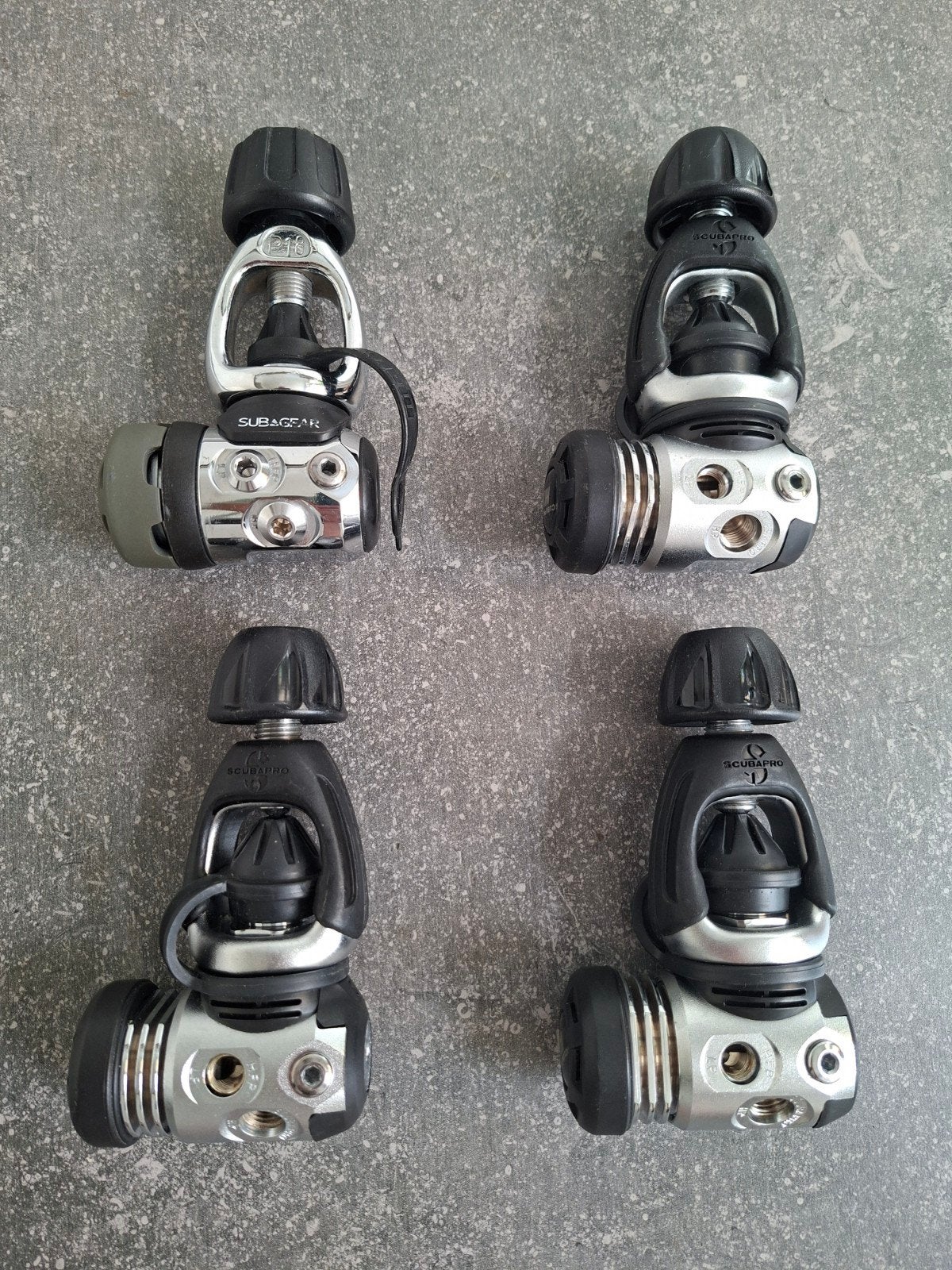 4x scubapro mk 17 ook losse verkoop, Watersport en Boten, Duiken, Ophalen of Verzenden