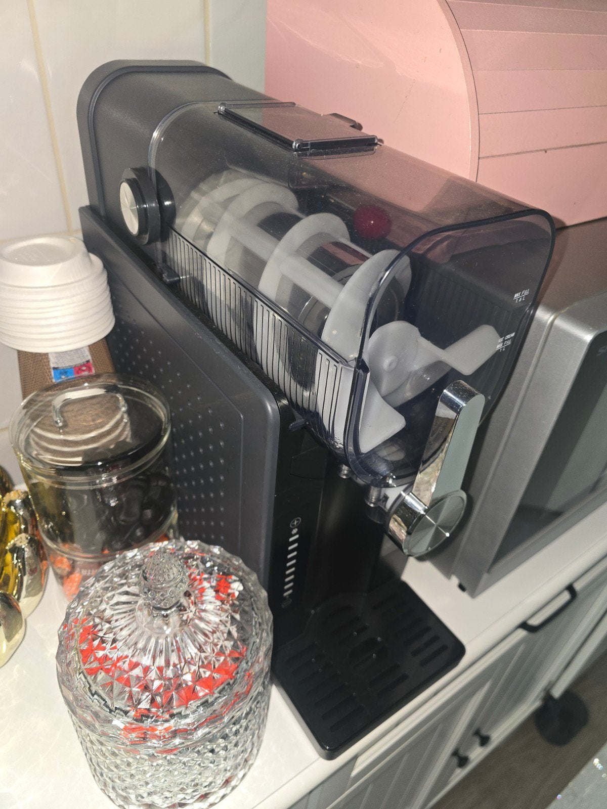 Slush/milkshake maker - Slechts één keer gebruikt!, Ophalen of Verzenden, Zo goed als nieuw