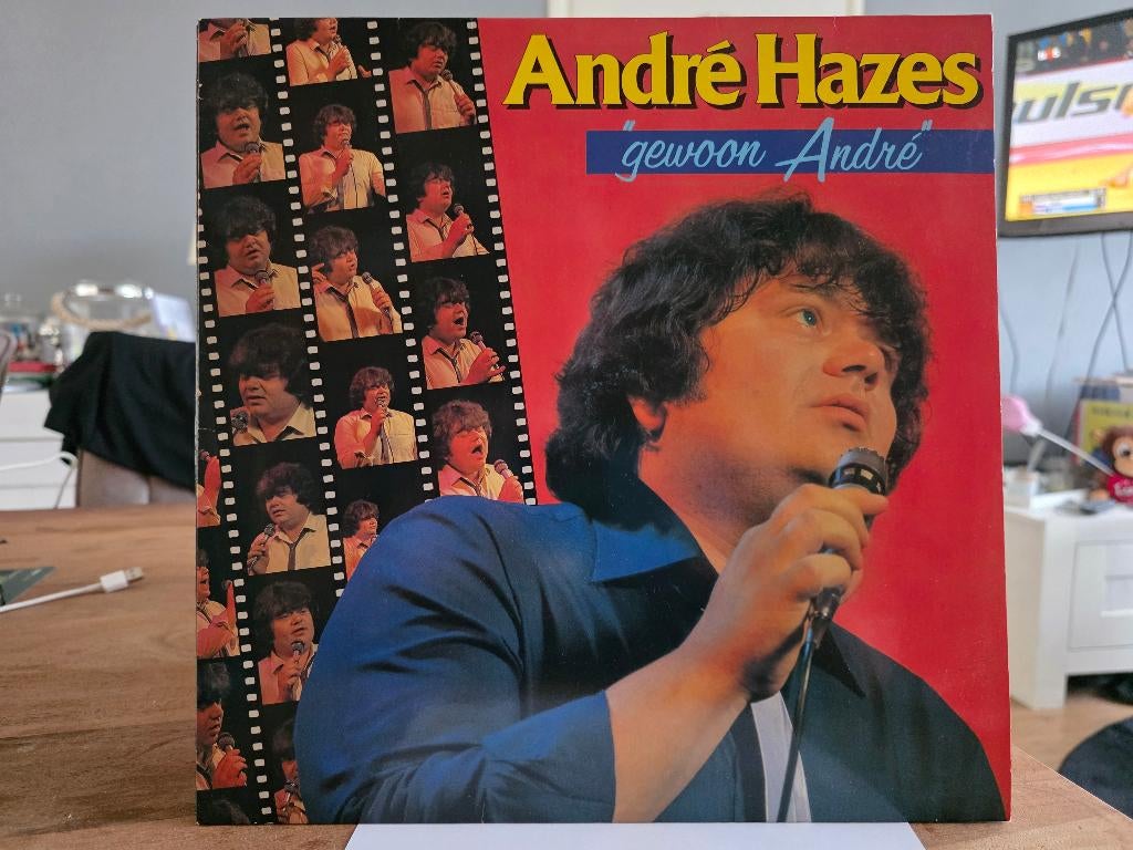 LP André Hazes - Gewoon André, Gebruikt, 1980 - 1989, Ophalen of Verzenden, Levenslied of Smartlap