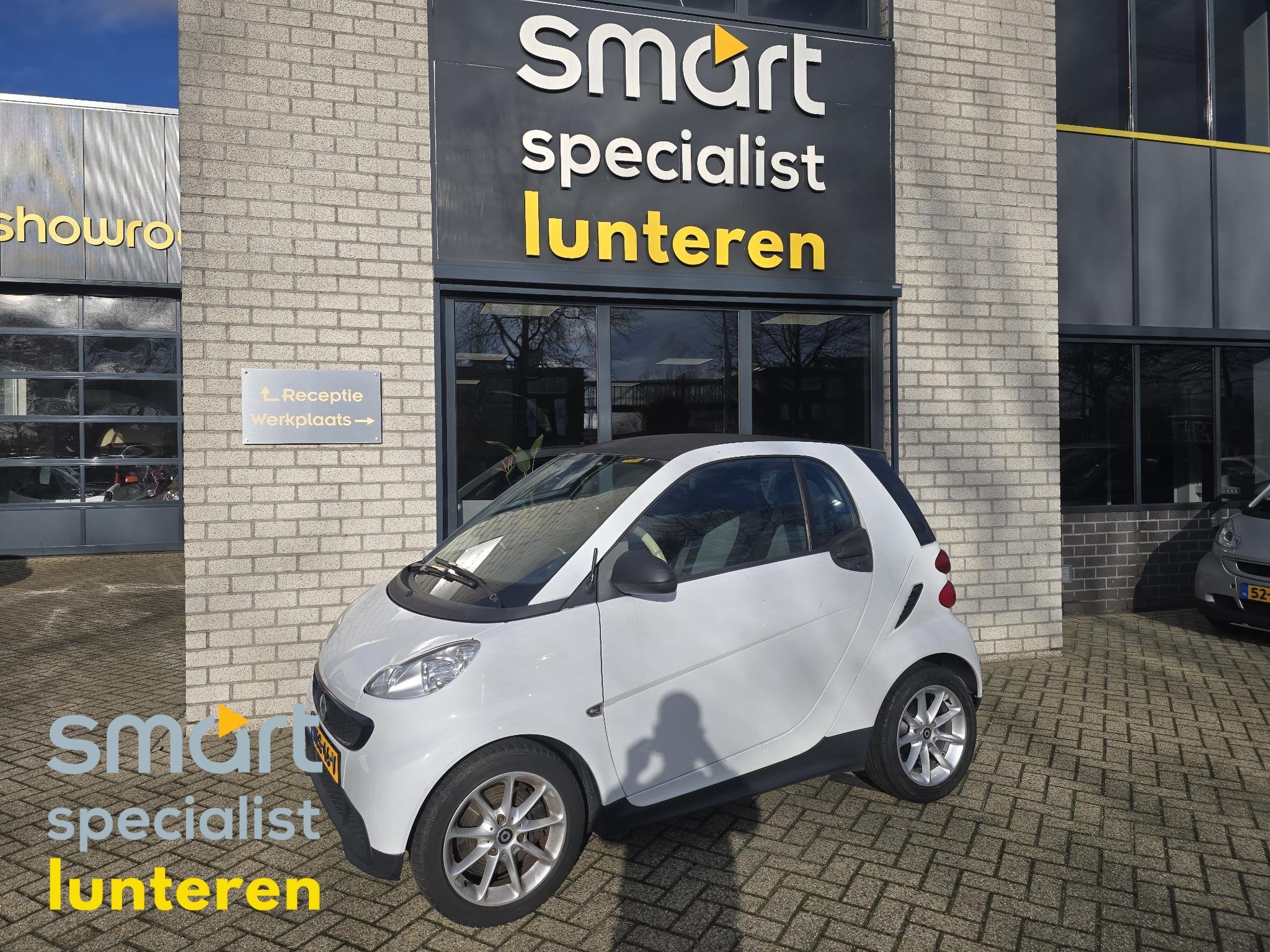 smart fortwo coupé 1.0 mhd, Auto's, Automaat, Euro 5, Gebruikt, 61 pk