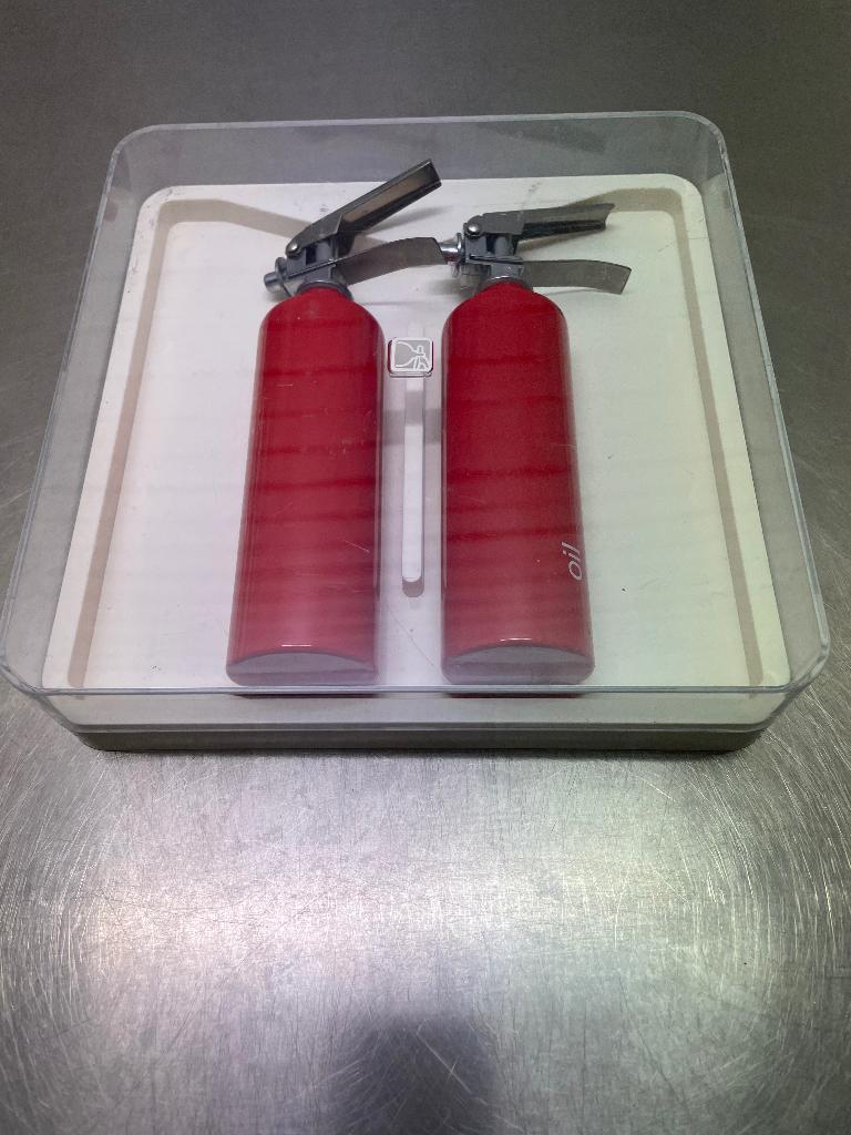 Oil en vinegar set “brandblusser”, Ophalen, Nieuw