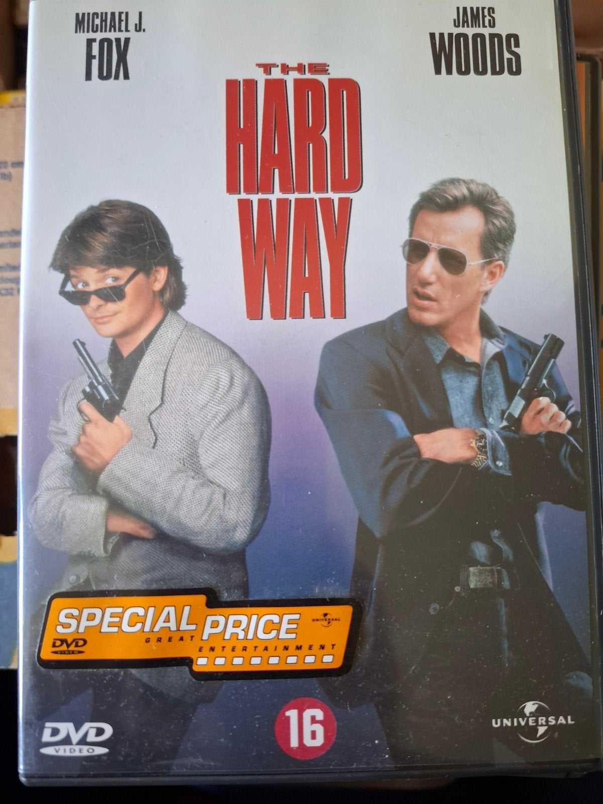 The Hard Way DVD - Actiethriller met Michael J. Fox, Vanaf 16 jaar, Actiethriller, Ophalen of Verzenden, Engels