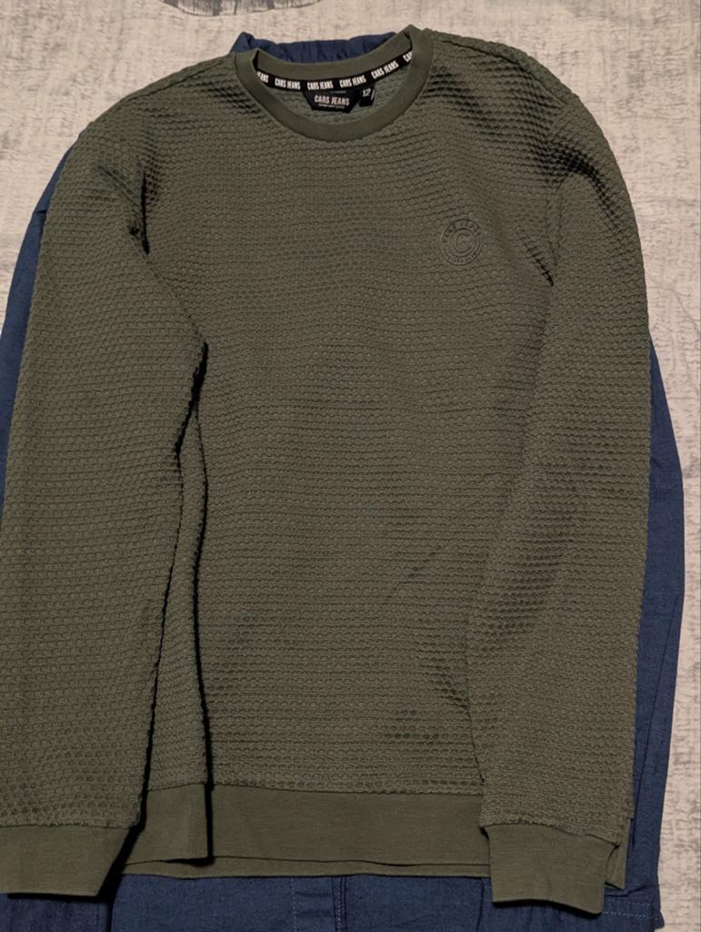 Blouse WE en nette trui CARS Jeans, Ophalen of Verzenden, Zo goed als nieuw, Jongen, Trui of Vest
