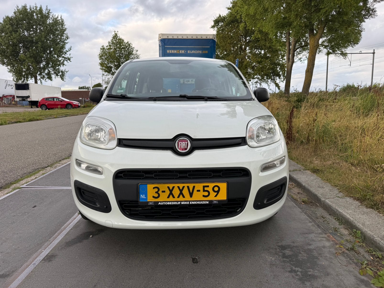 Fiat Panda Twinair  2014 Wit, airco, NL auto ✅, Auto's, Voorwielaandrijving, Stof, 31 €/maand, Panda