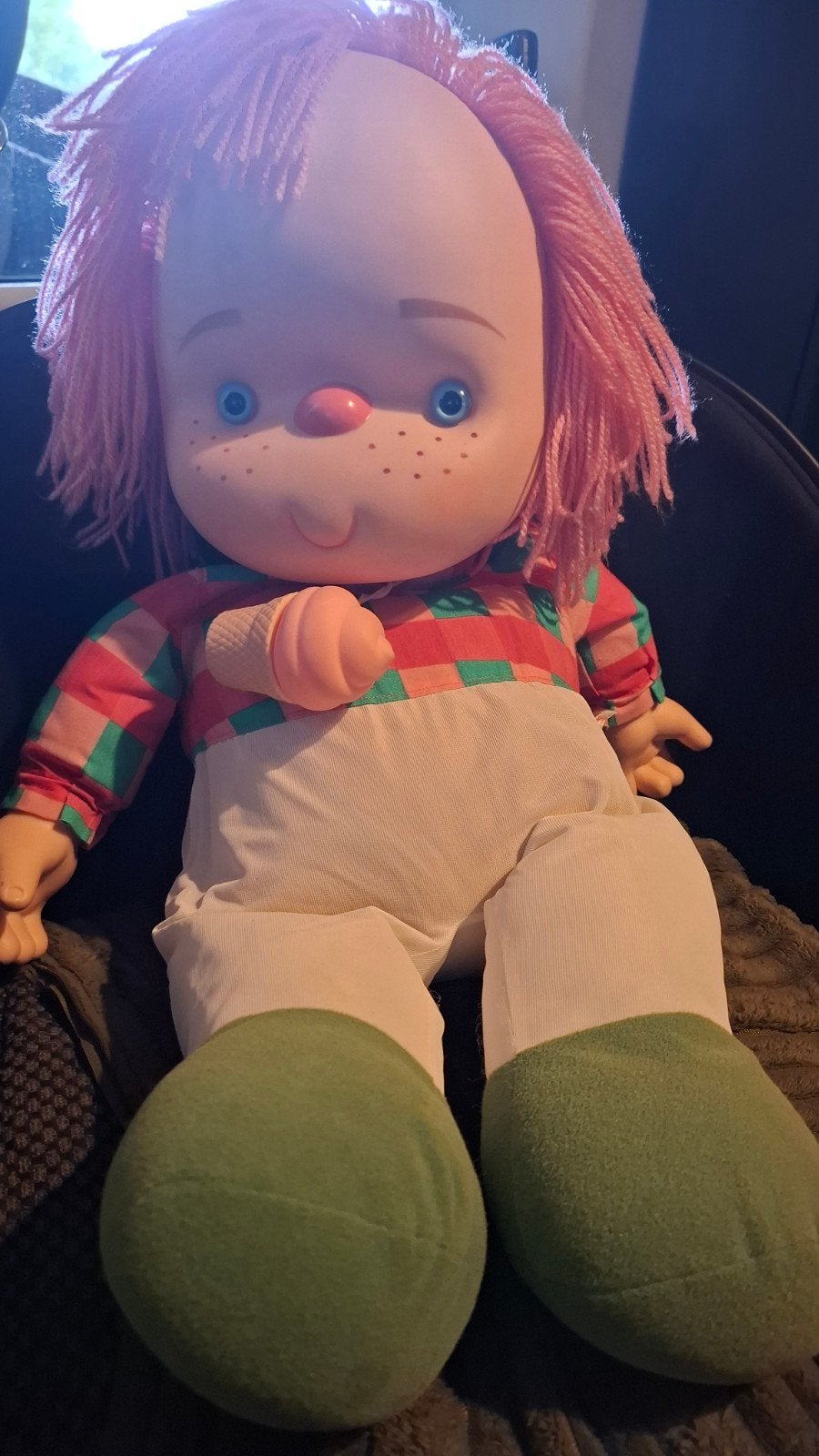 Ice Cream Doll XL, Ophalen of Verzenden, Gebruikt, Pop