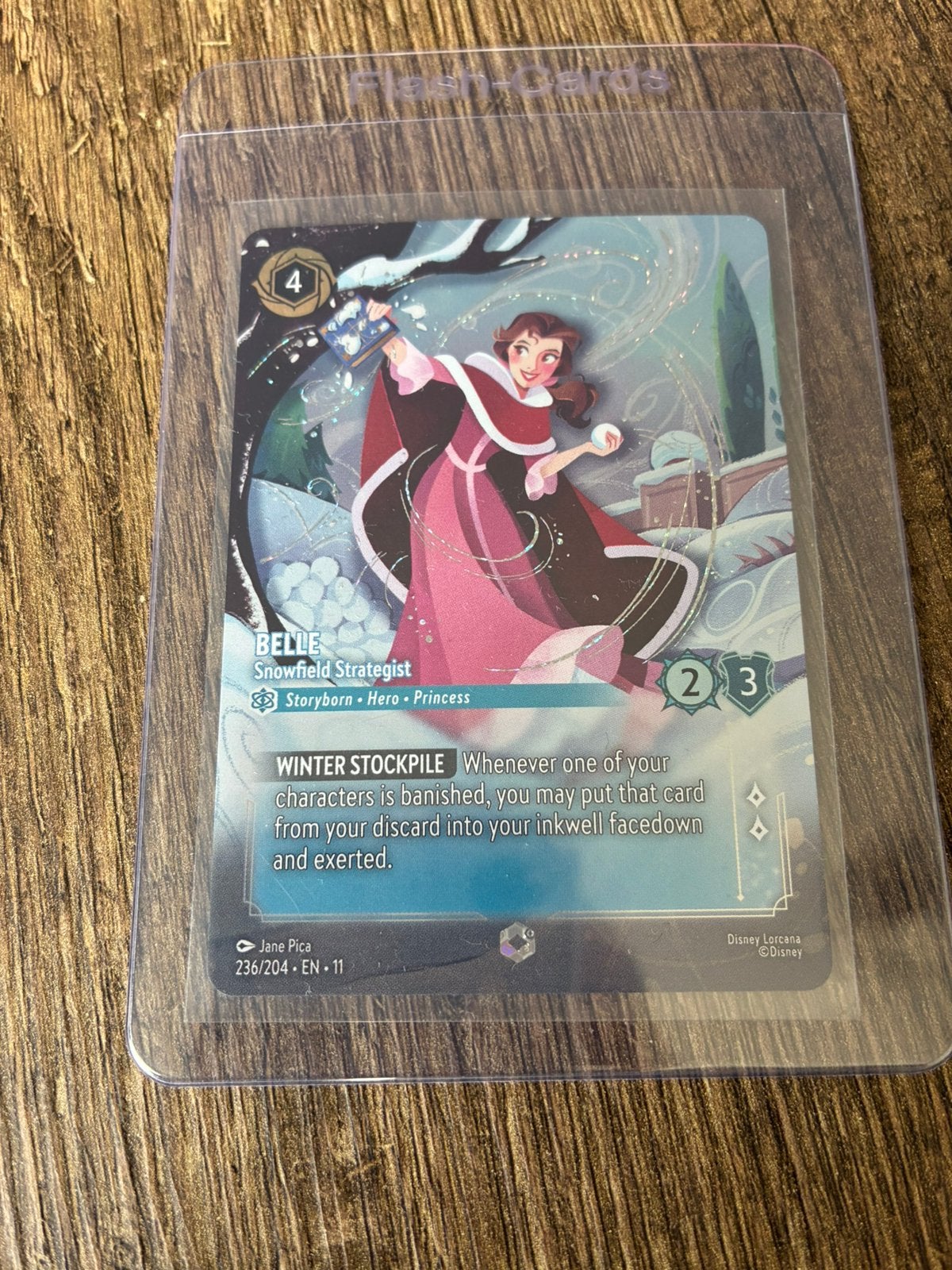 Lorcana belle enchanted, Ophalen of Verzenden, Zo goed als nieuw