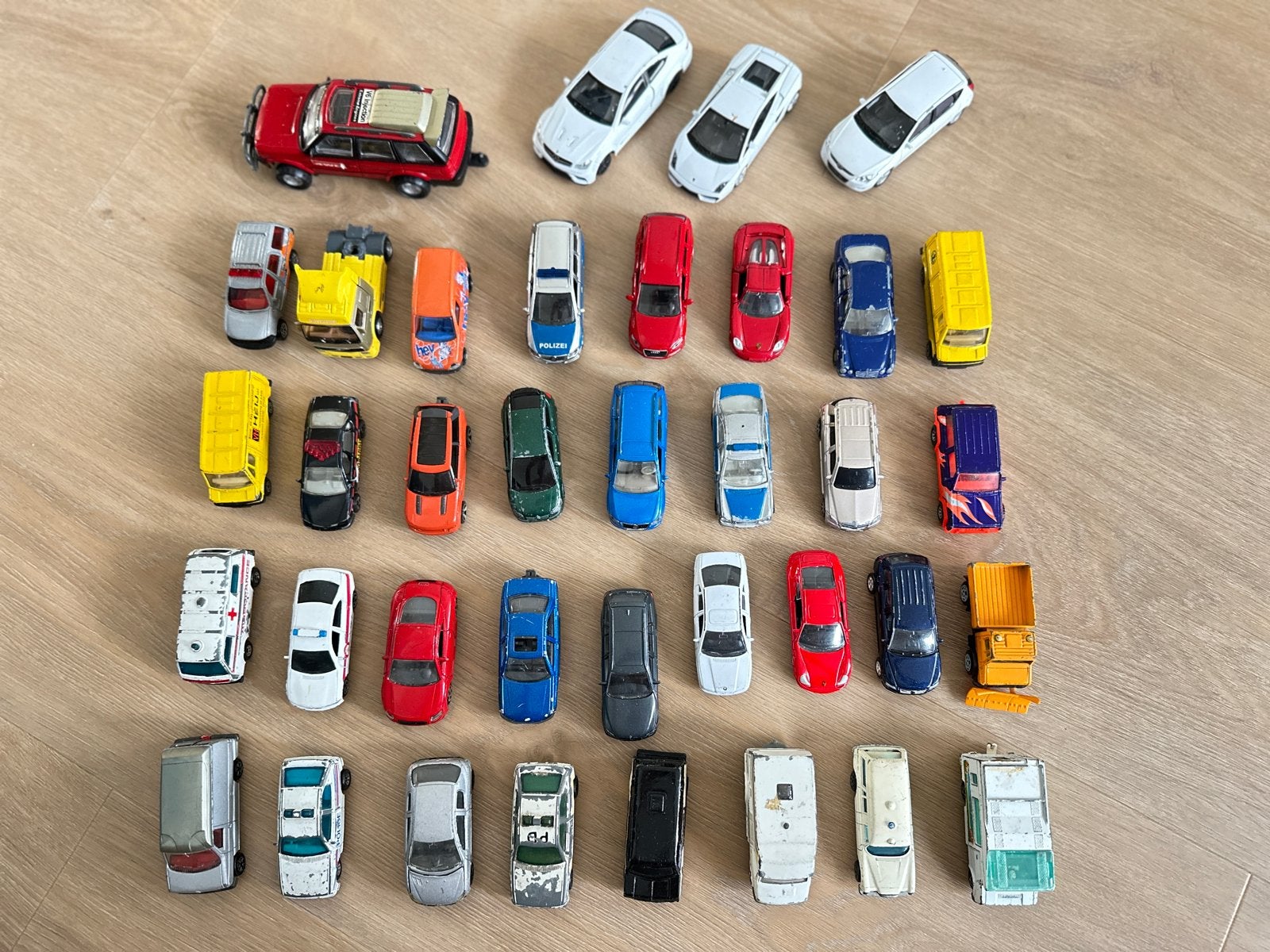 Partij miniatuur auto's / speelgoedautootjes diverse merken, Ophalen of Verzenden, Gebruikt