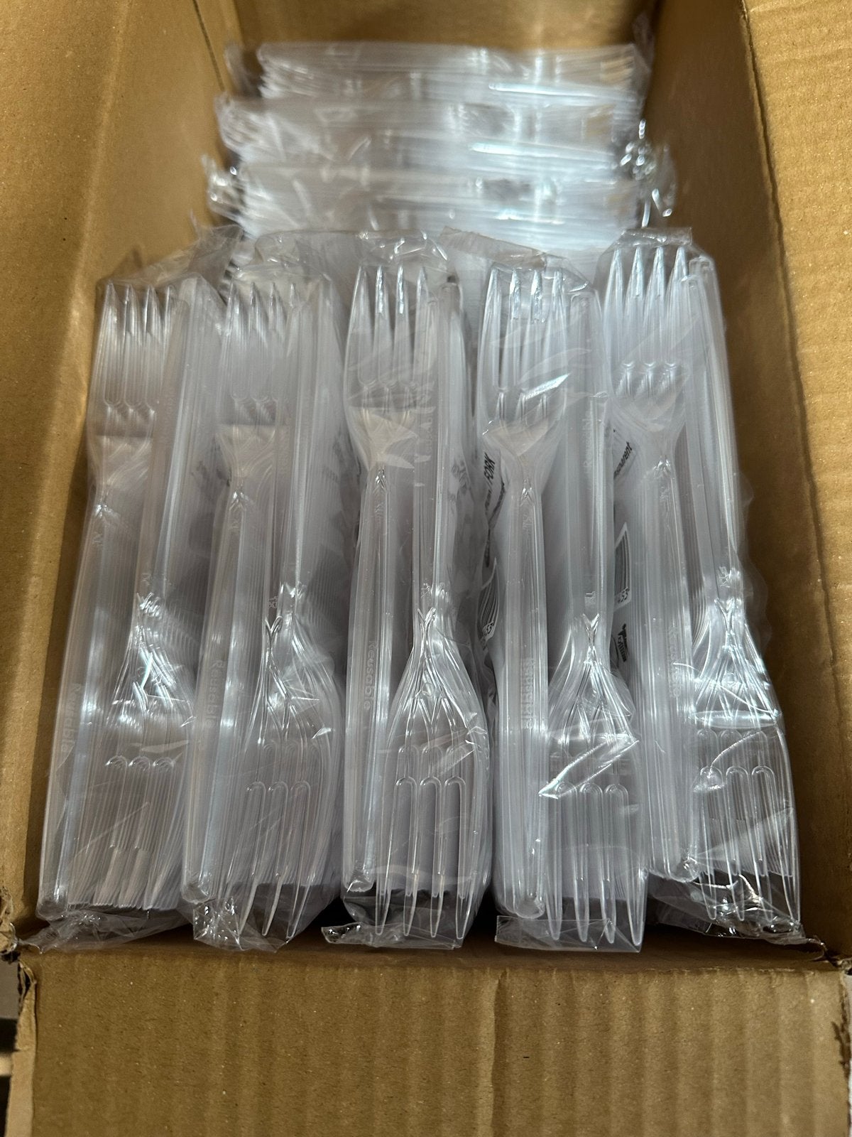 Plastic Vorken Lepel Messen Wegwerp, Ophalen of Verzenden, Nieuw, Kunststof