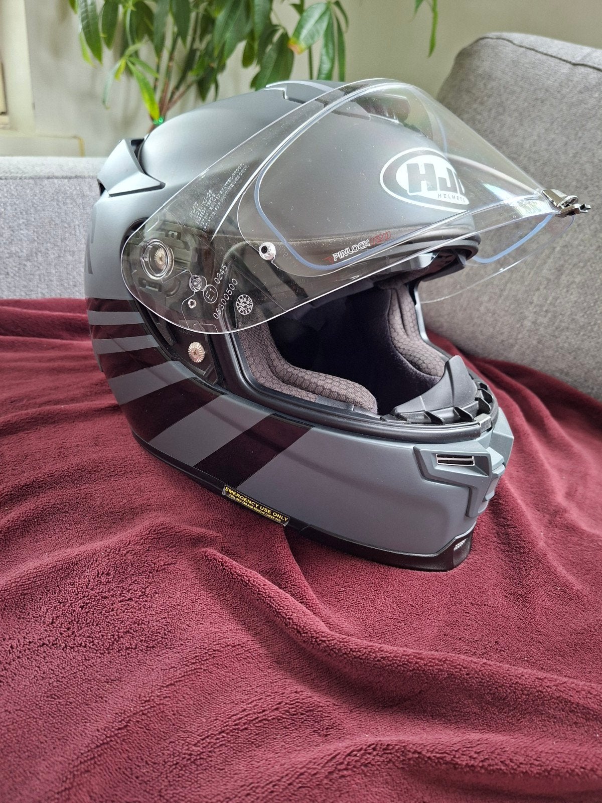 HJC rpha 70 stipe, Dames, HJC, Ophalen of Verzenden, Integraalhelm