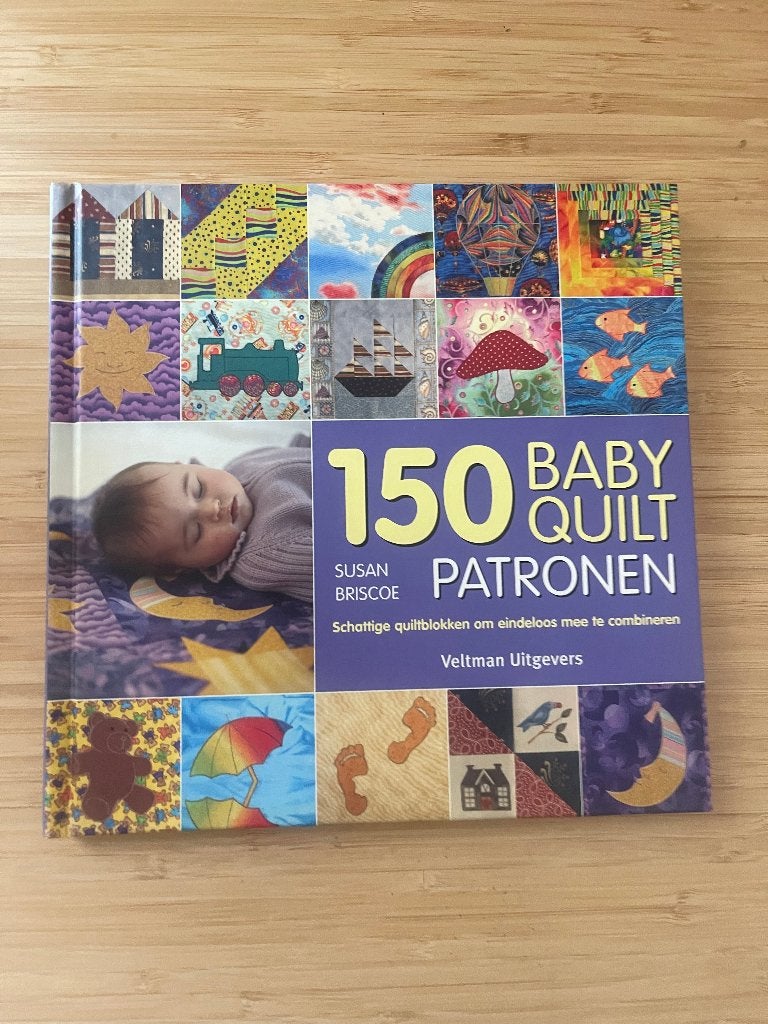 150 babyquilt patronen Susan Briscoe, Ophalen of Verzenden, Zo goed als nieuw, Borduren en Naaien