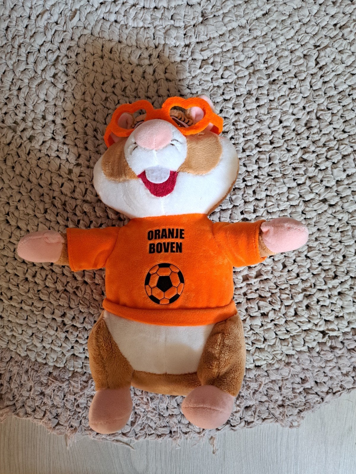 Hamster knuffel Oranje Boven (AH), Verzamelen, Supermarktacties, Albert Heijn, Ophalen of Verzenden