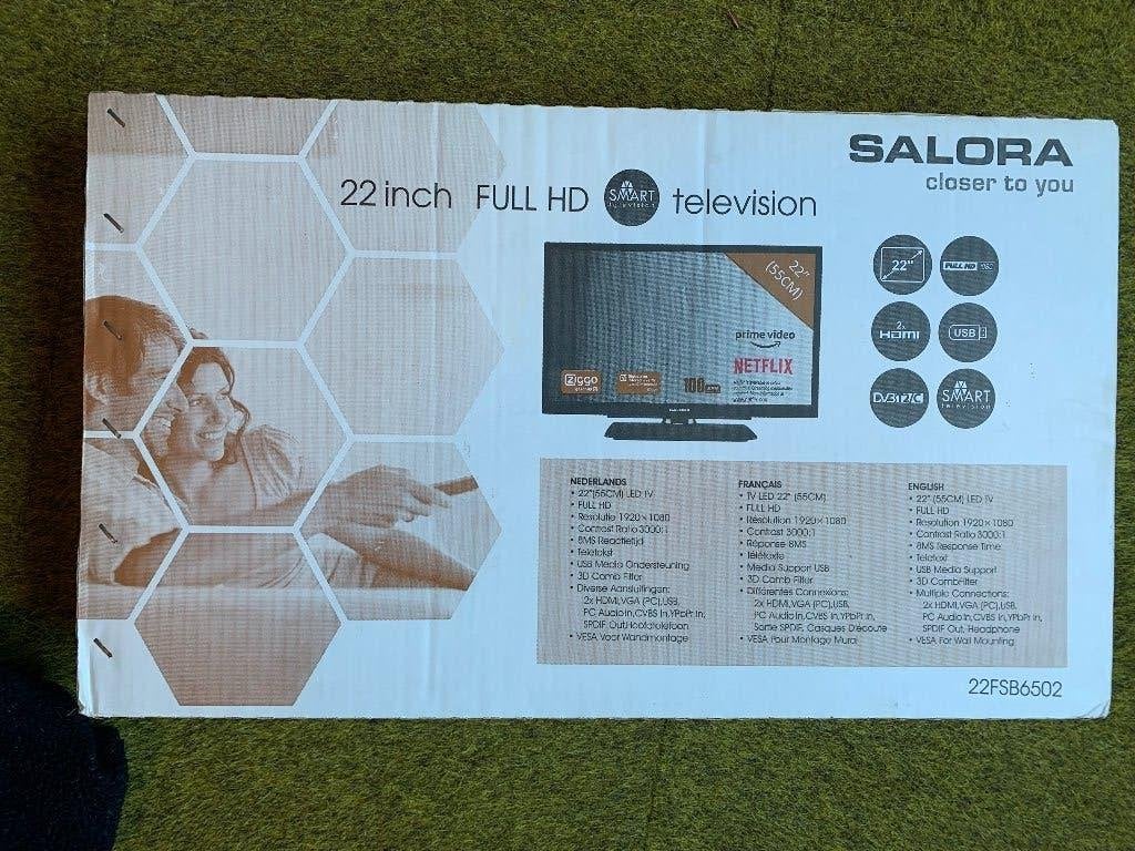 Salora tv, LCD, Nieuw, 100 Hz, 40 tot 60 cm
