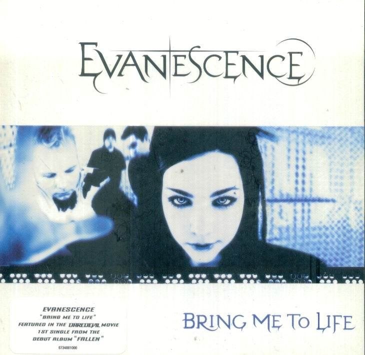 cd-single van Evanescence – Bring Me To Life, Cd's en Dvd's, Verzenden, Zo goed als nieuw, Pop