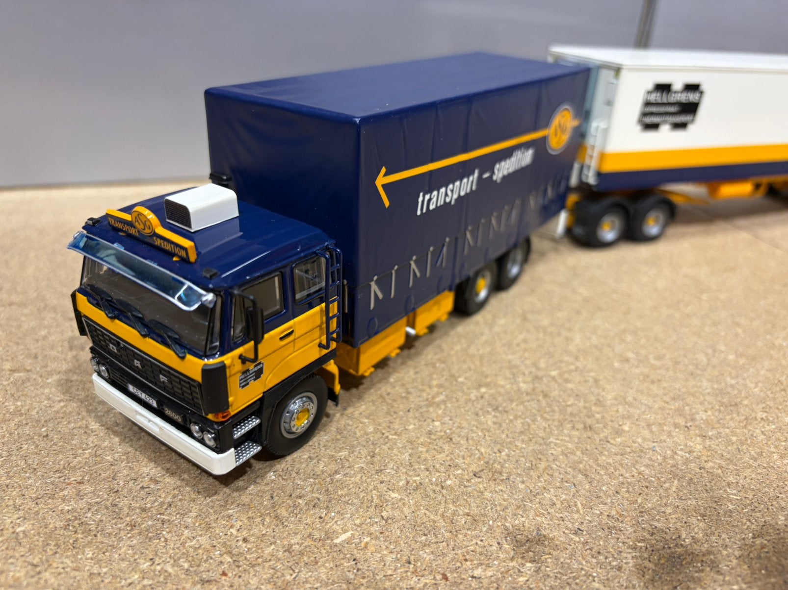 TEKNO DAF 2800 ASG HELLGRENS LZV, Ophalen of Verzenden, Nieuw, Bus of Vrachtwagen, Tekno