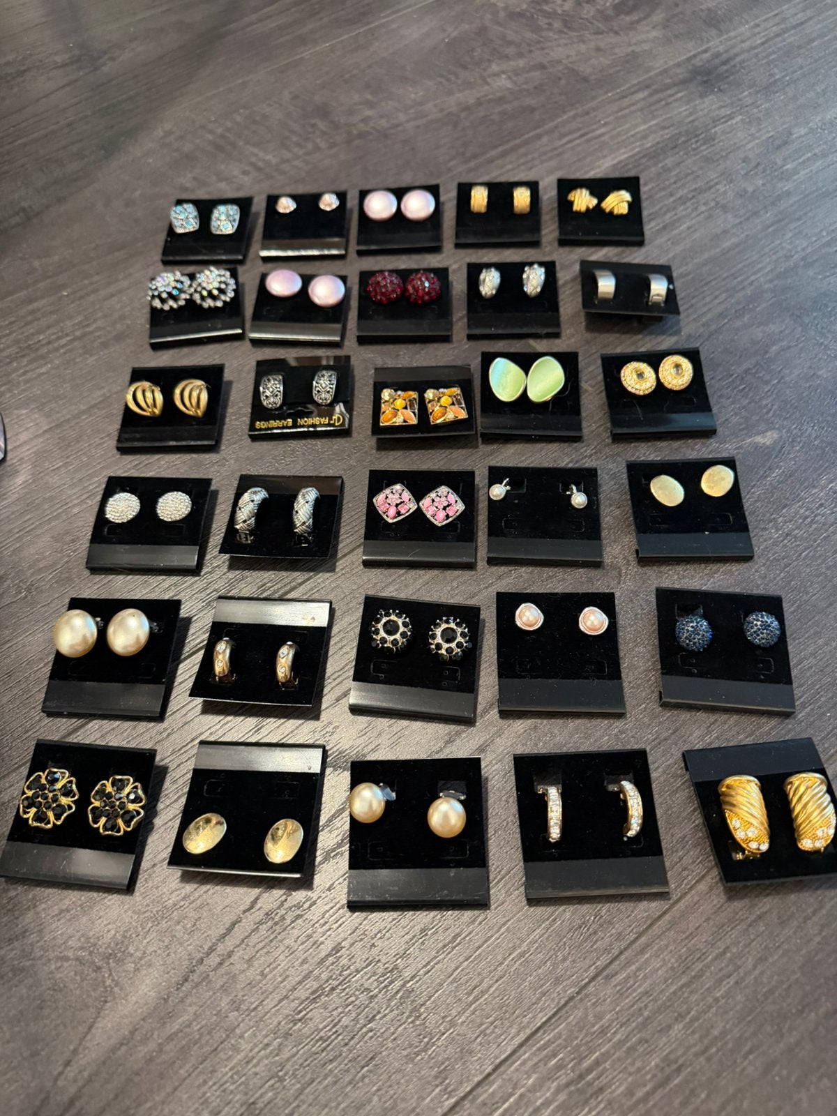 Partij 30 paar luxe oorclips CL2, Verzenden, Nieuw, Overige kleuren, Overige materialen