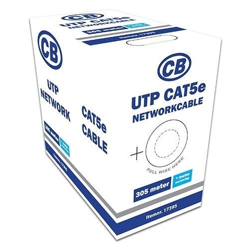 UTP CAT5E kabel doos van 305meter  Eca  prof (305 mter), Verzenden, Nieuw