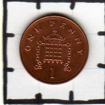 Munt Groot-Brittannië 1 penny 2005., Verzenden, Overige landen, Losse munt