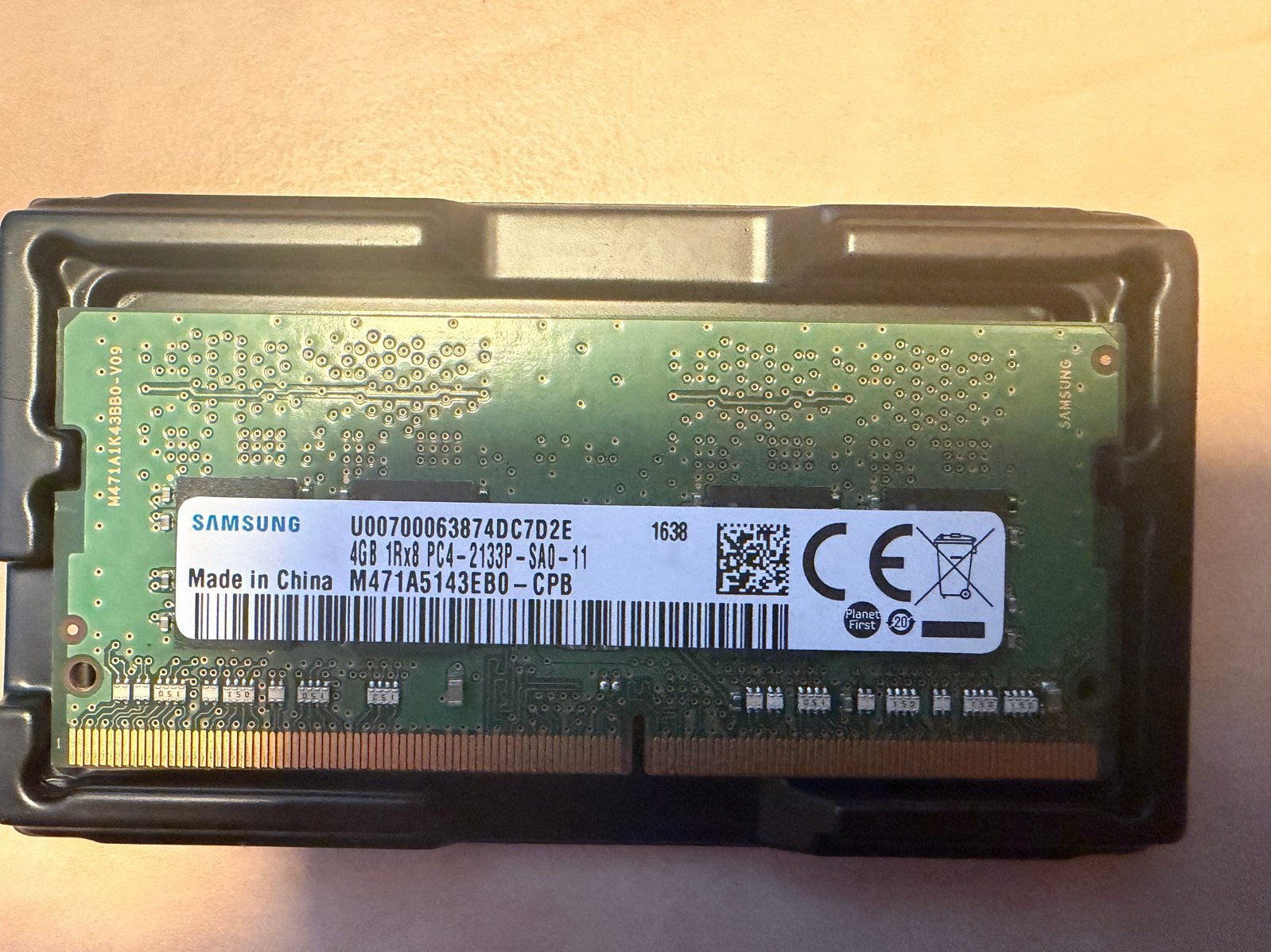 Samsung 8GB DDR4 SODIMM Geheugen, DDR4, Ophalen of Verzenden, Zo goed als nieuw, Laptop