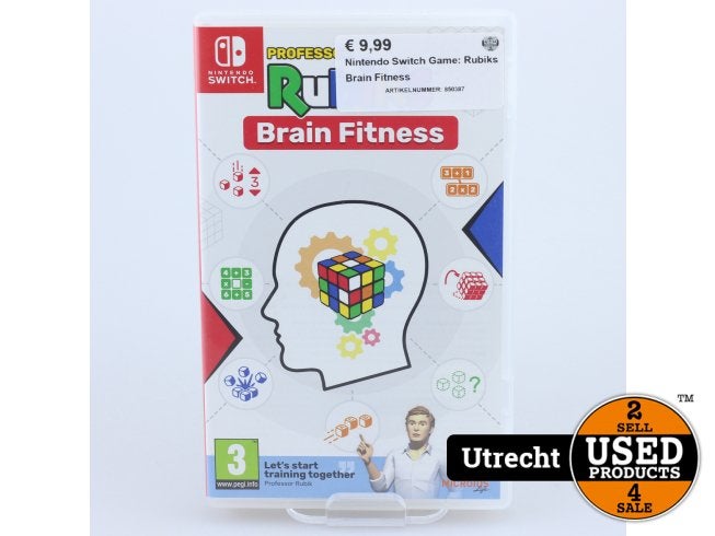 Nintendo Switch Game: Rubiks Brain Fitness, Spelcomputers en Games, Nintendo, Zo goed als nieuw, Support@nintendo.com, 11-1 Hokotate-cho, Kamitoba, Minami-ku
Kyoto 601-8501
Japan