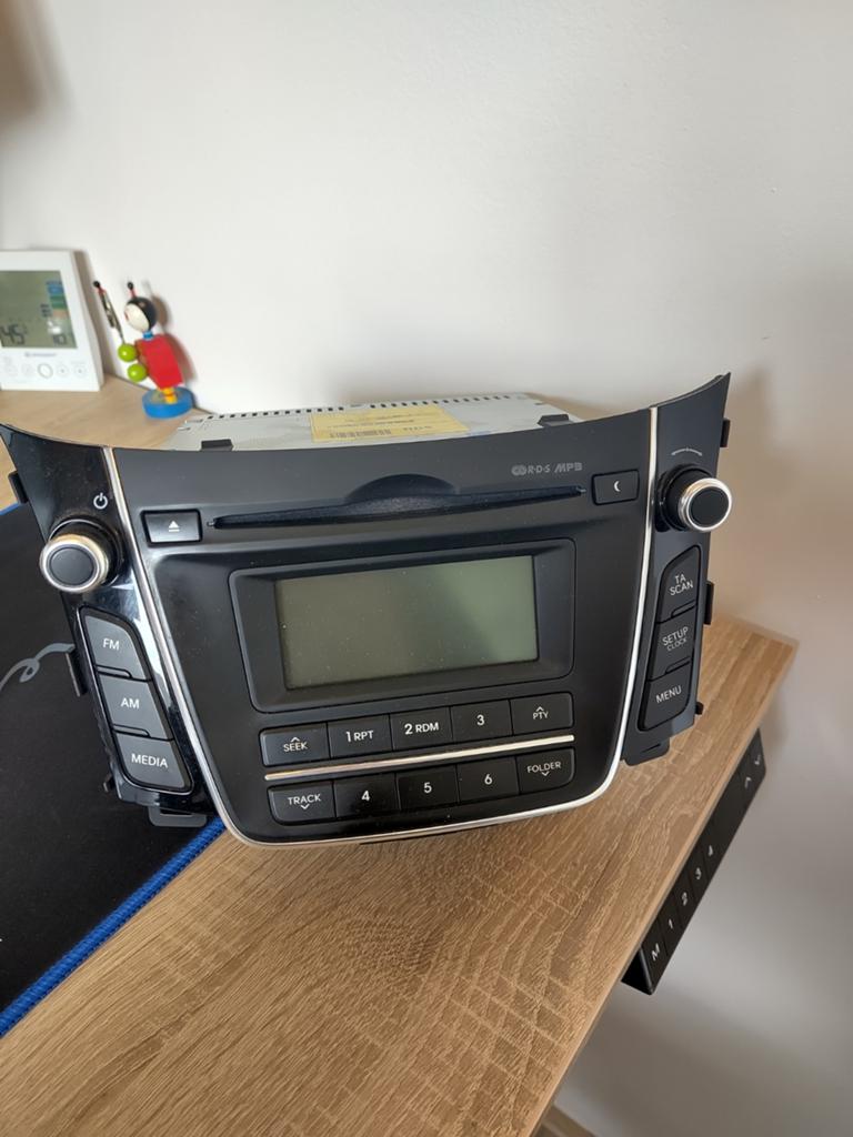 Originele i30 autoradio, Ophalen, Gebruikt
