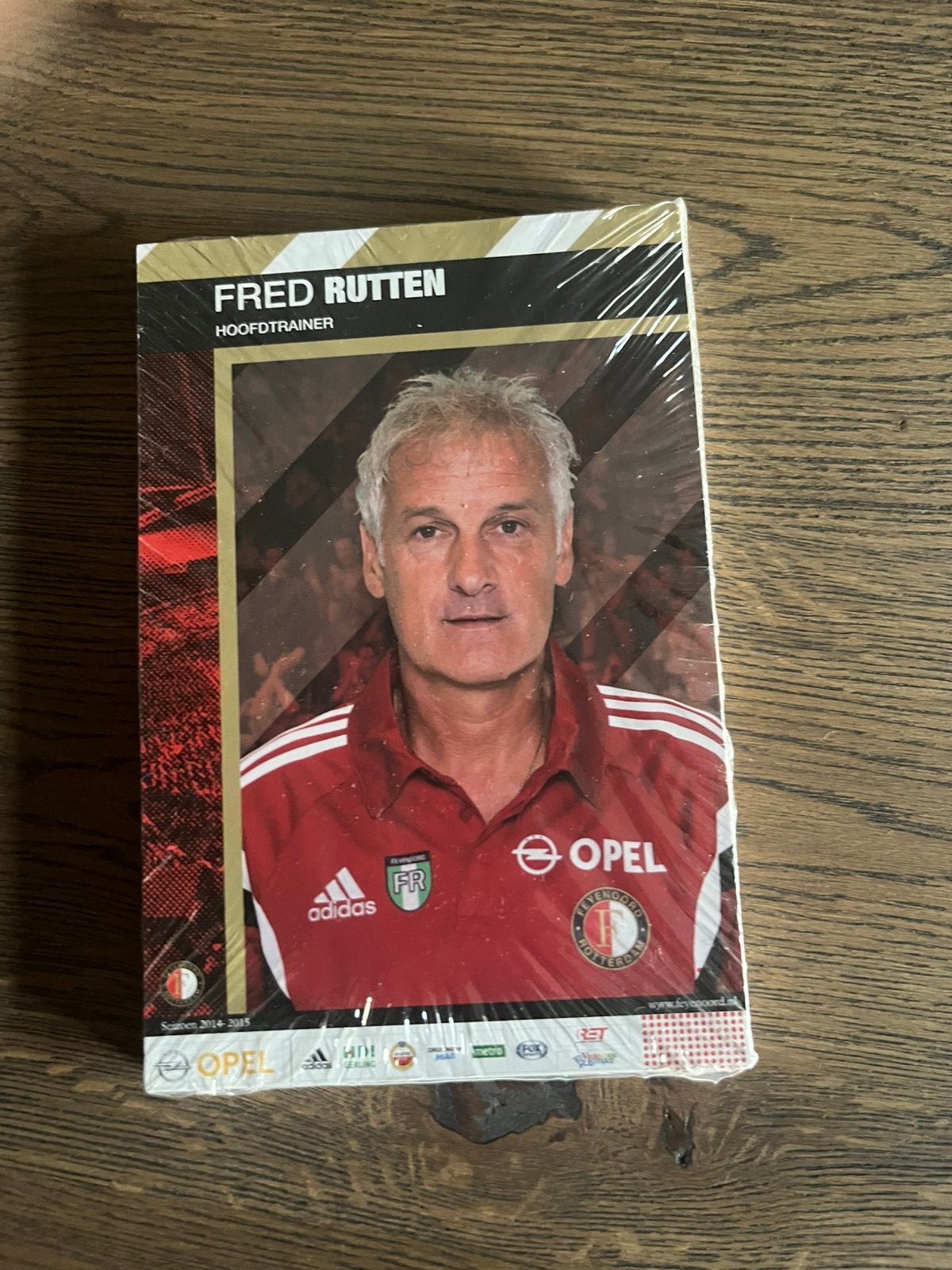 COMPLEET SET FOTOKAARTEN FEYENOORD 14-15 nog in verpakking, Ophalen of Verzenden, Zo goed als nieuw, Feyenoord, Spelerskaart