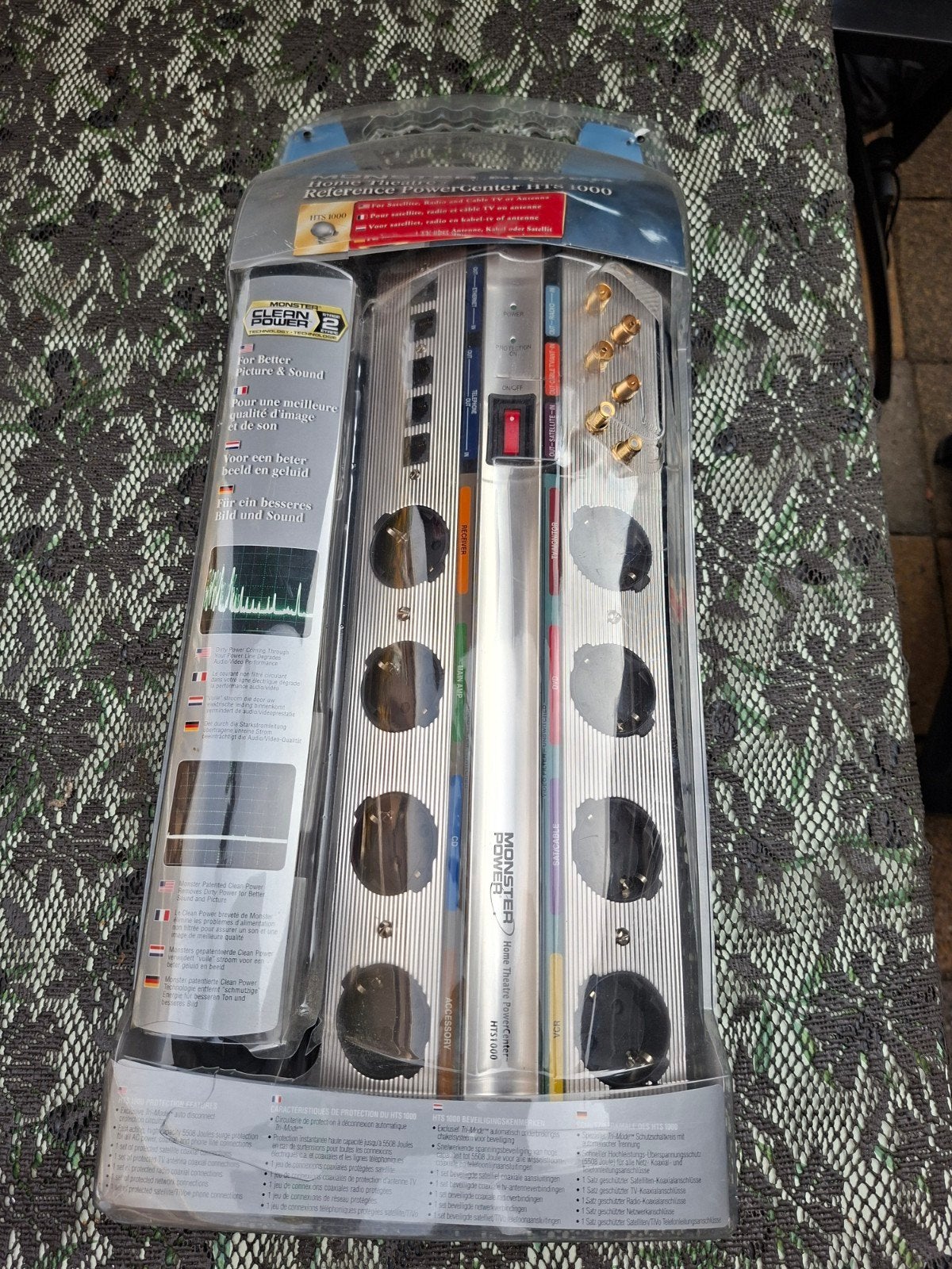 Monster Power HTS 1000 Home Theater PowerCenter, Ophalen of Verzenden, Zo goed als nieuw, Overige kabels