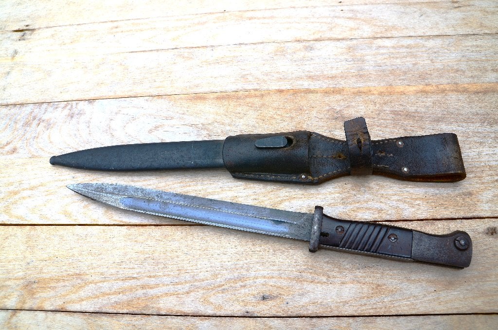 bajonet compleet, Verzamelen, Ophalen of Verzenden, Landmacht, Duitsland, Mes of Dolk