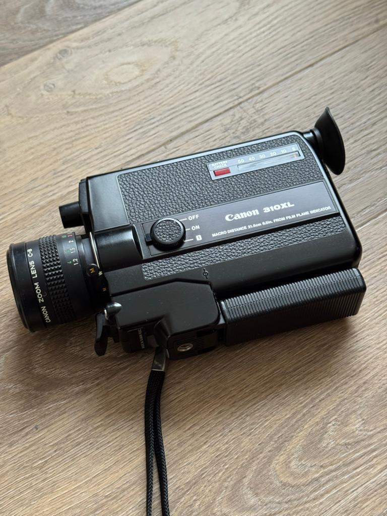 Canon 310XL Super 8 camera - Volledig werkend!, Audio, Tv en Foto, Videocamera's Analoog, Ophalen of Verzenden, 8mm, Camera