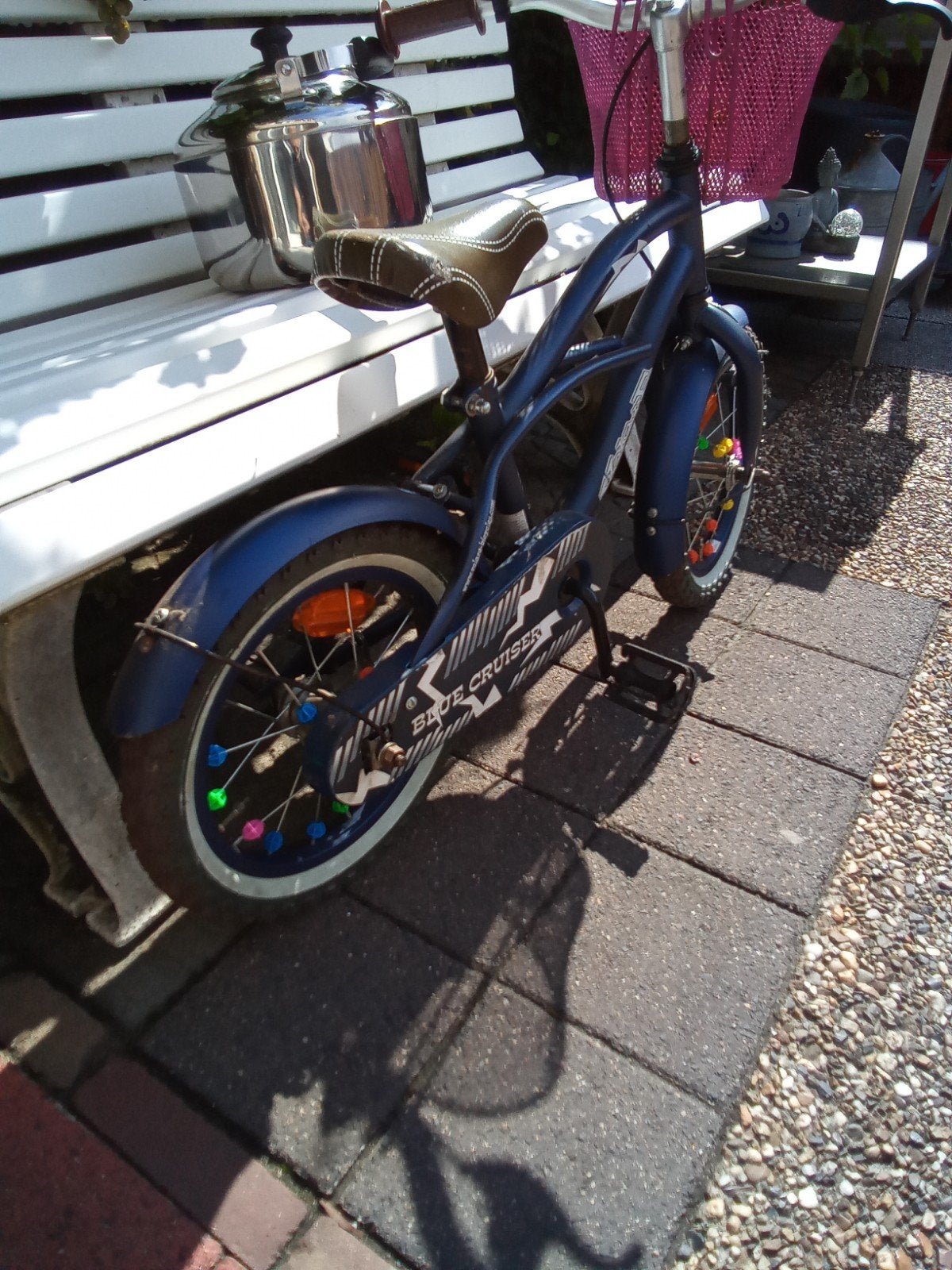 volare 14 inch kinderfiets, Ophalen, Zijwieltjes, Gebruikt, Volare