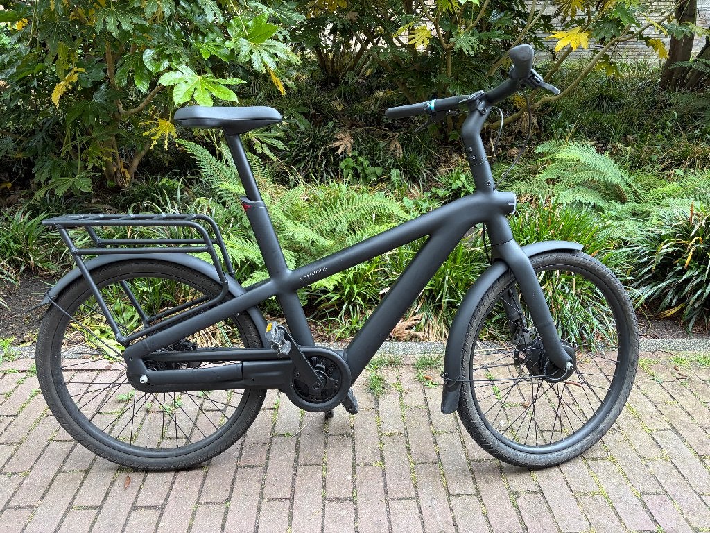 VanMoof S6 Open Black + 3 jaar Theft Proof + Heavy Duty Rack, Ophalen, Zo goed als nieuw, 50 km per accu of meer, Vanmoof